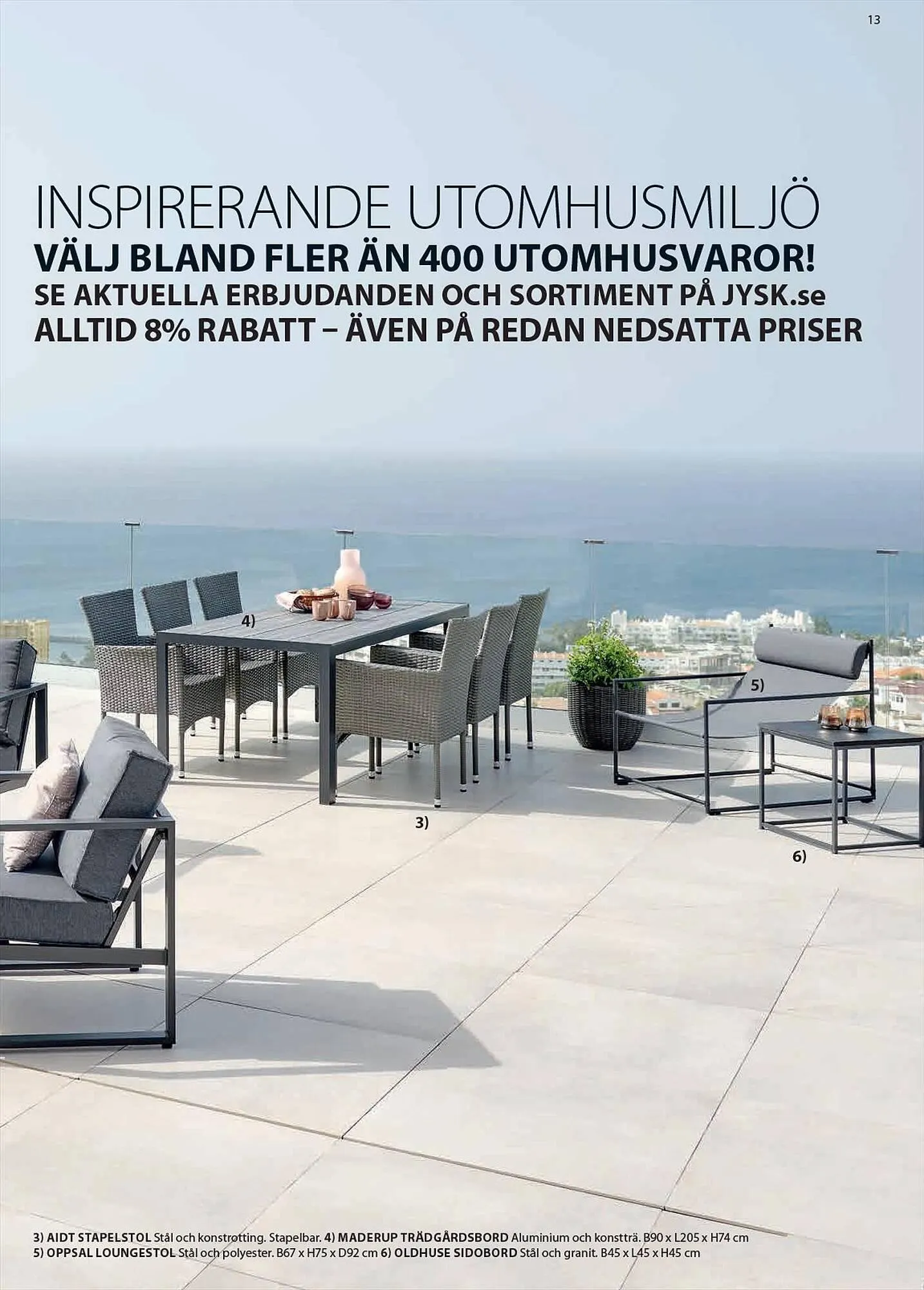 JYSK reklamblad från 7 mars till 31 december 2023 - Reklamblad sidor 13