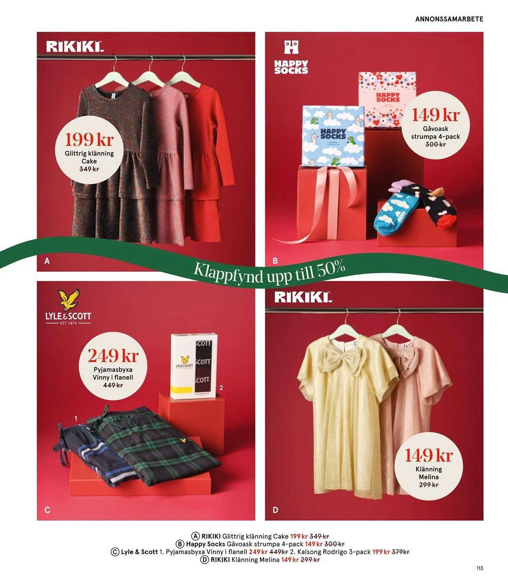 Åhléns reklamblad från 25 november till 11 december 2025 - Reklamblad sidor 113