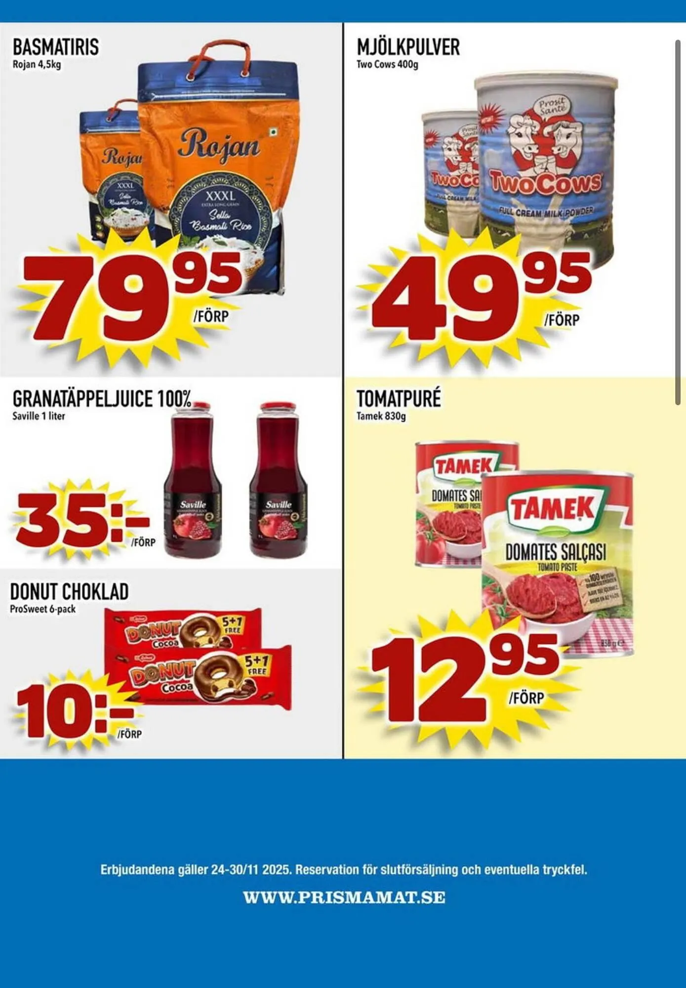 Prisma Mat reklamblad från 27 november till 30 november 2025 - Reklamblad sidor 8