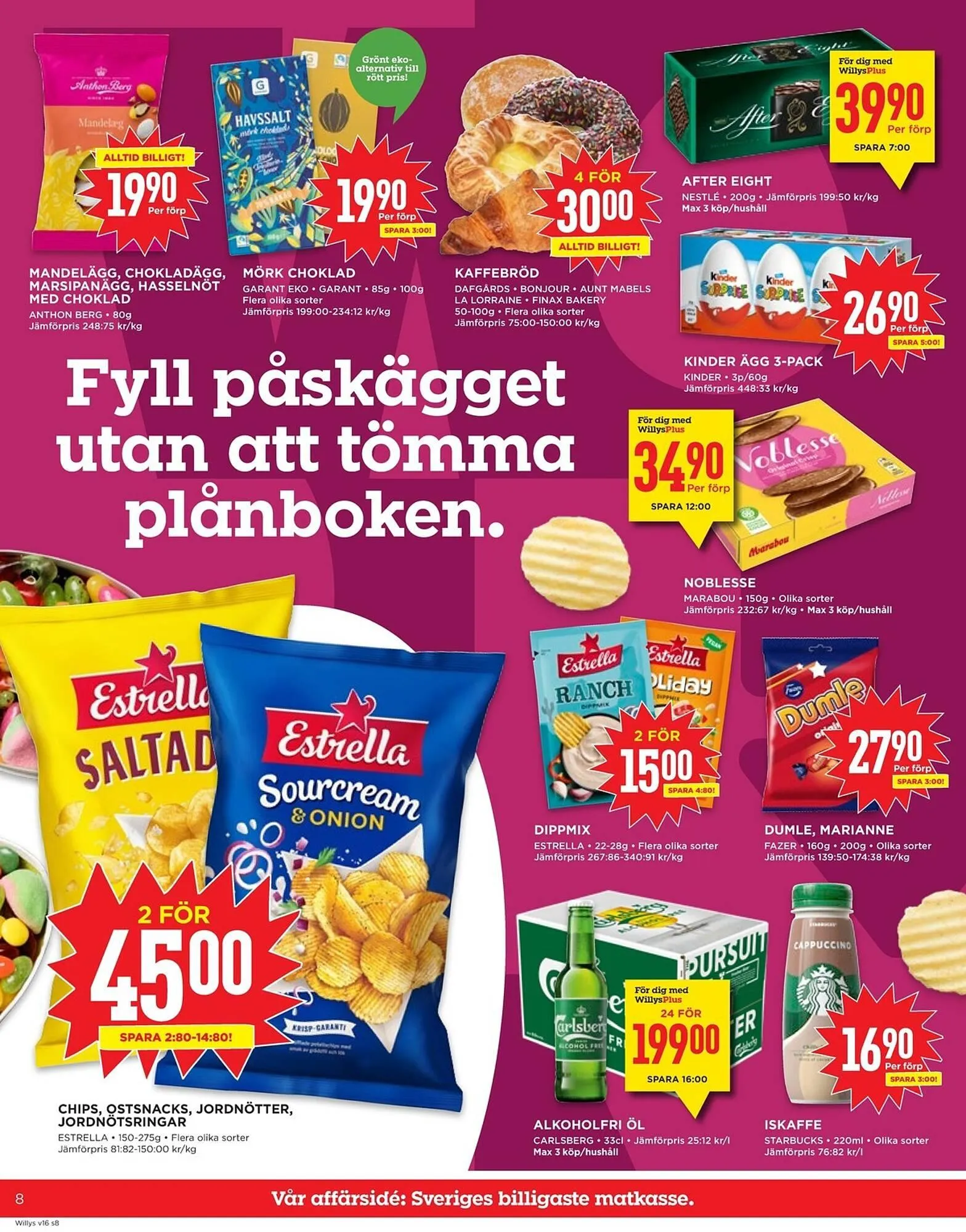 Willys reklamblad från 14 april till 20 april 2025 - Reklamblad sidor 8