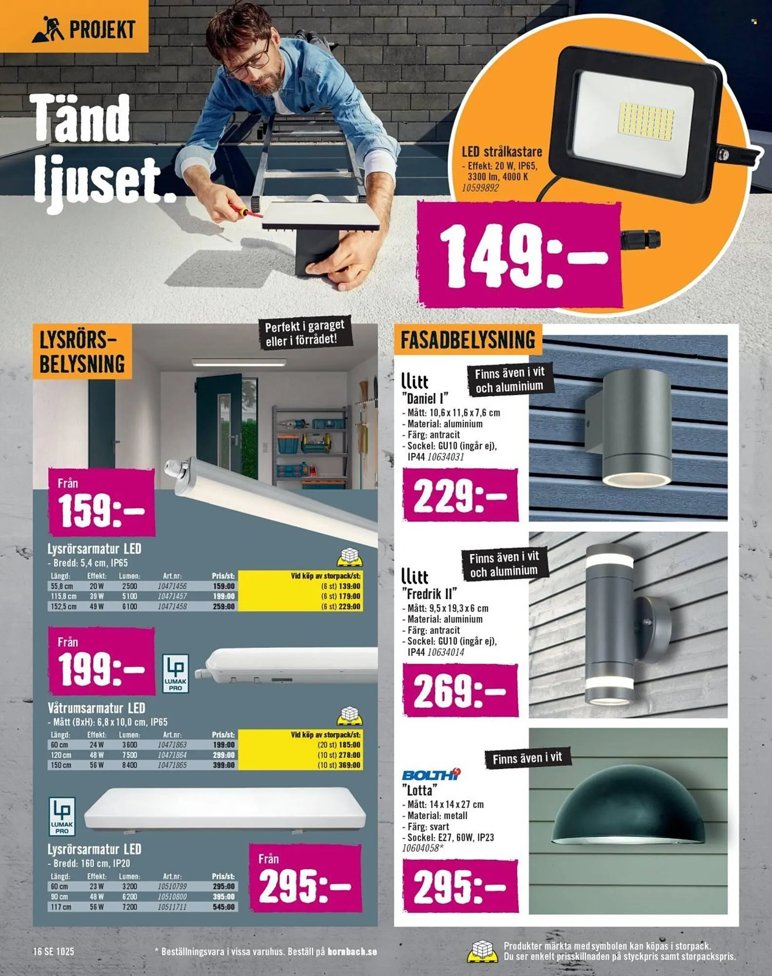 Hornbach reklamblad från 29 september till 22 oktober 2025 - Reklamblad sidor 16