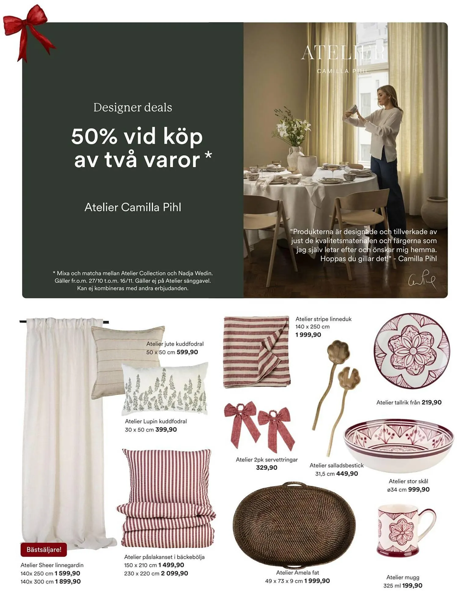 Hemtex reklamblad från 3 november till 16 november 2025 - Reklamblad sidor 10