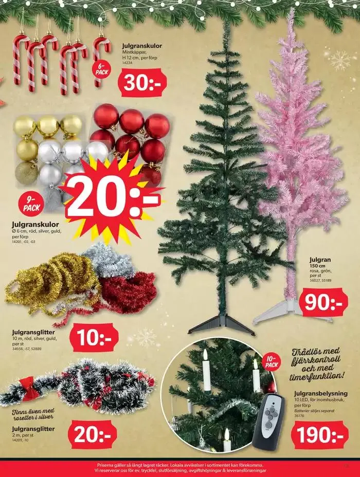 DollarStore Erbjudanden från 26 november till 10 december 2024 - Reklamblad sidor 13