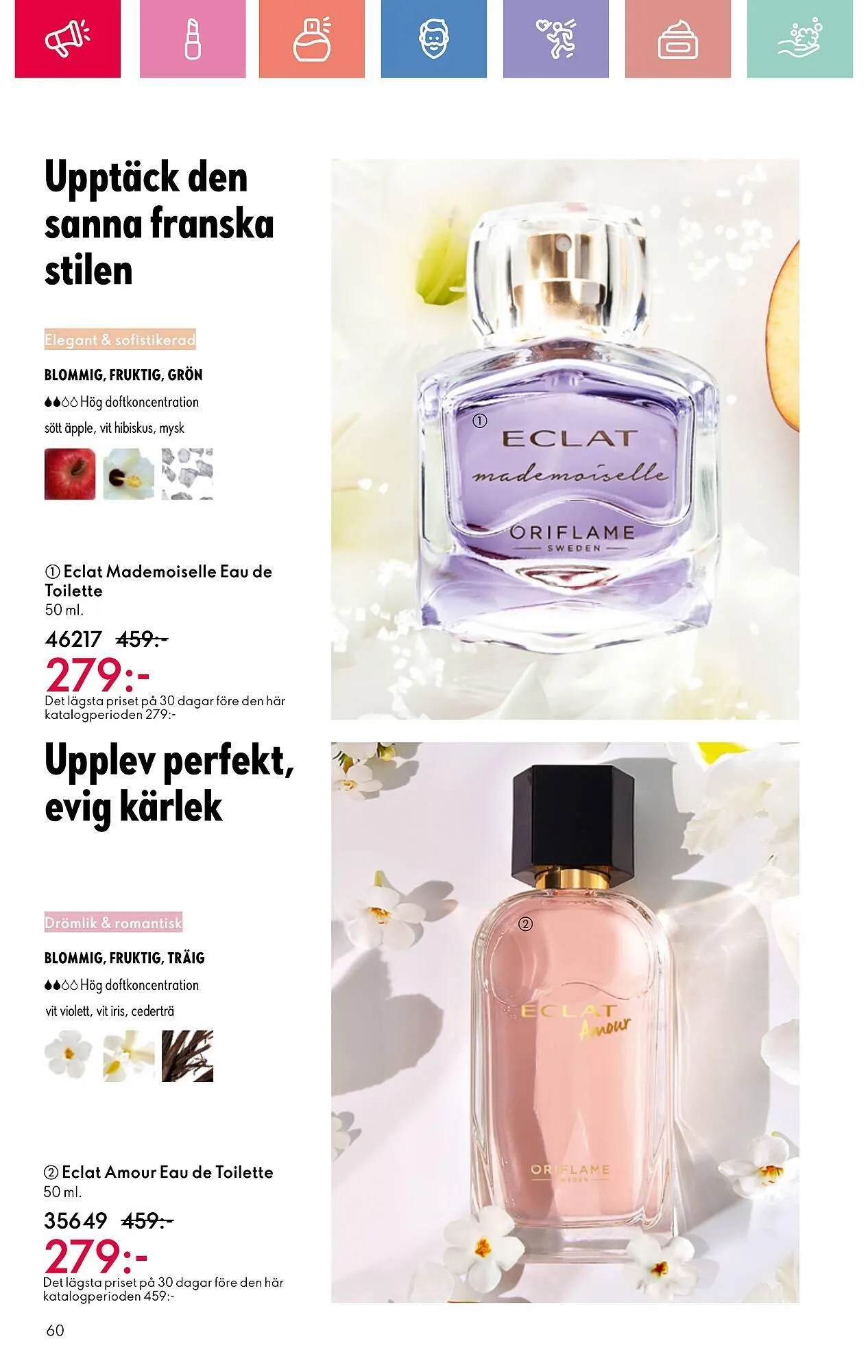 Oriflame reklamblad från 13 juli till 2 augusti 2025 - Reklamblad sidor 60