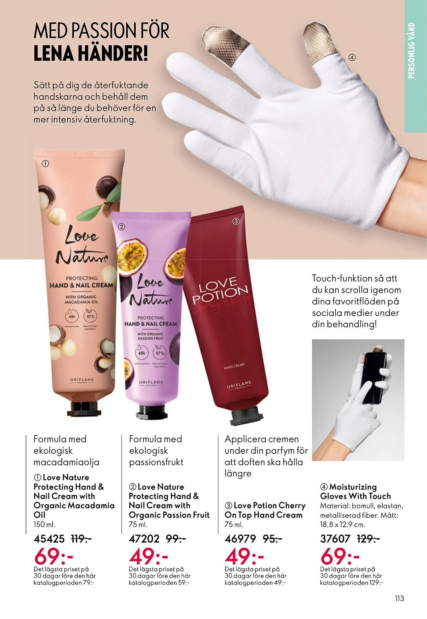 Oriflame reklamblad från 29 oktober till 18 november 2025 - Reklamblad sidor 113