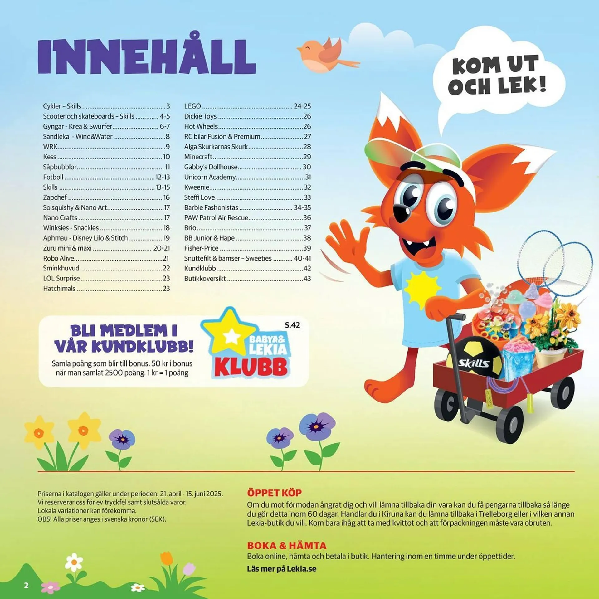 Lekia reklamblad från 26 april till 31 maj 2025 - Reklamblad sidor 2