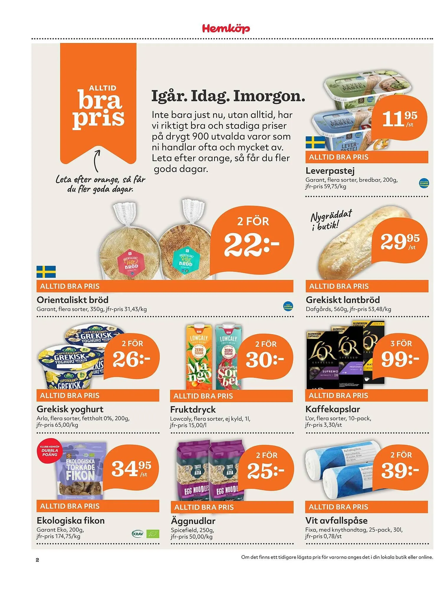 Östenssons reklamblad från 24 mars till 30 mars 2025 - Reklamblad sidor 2