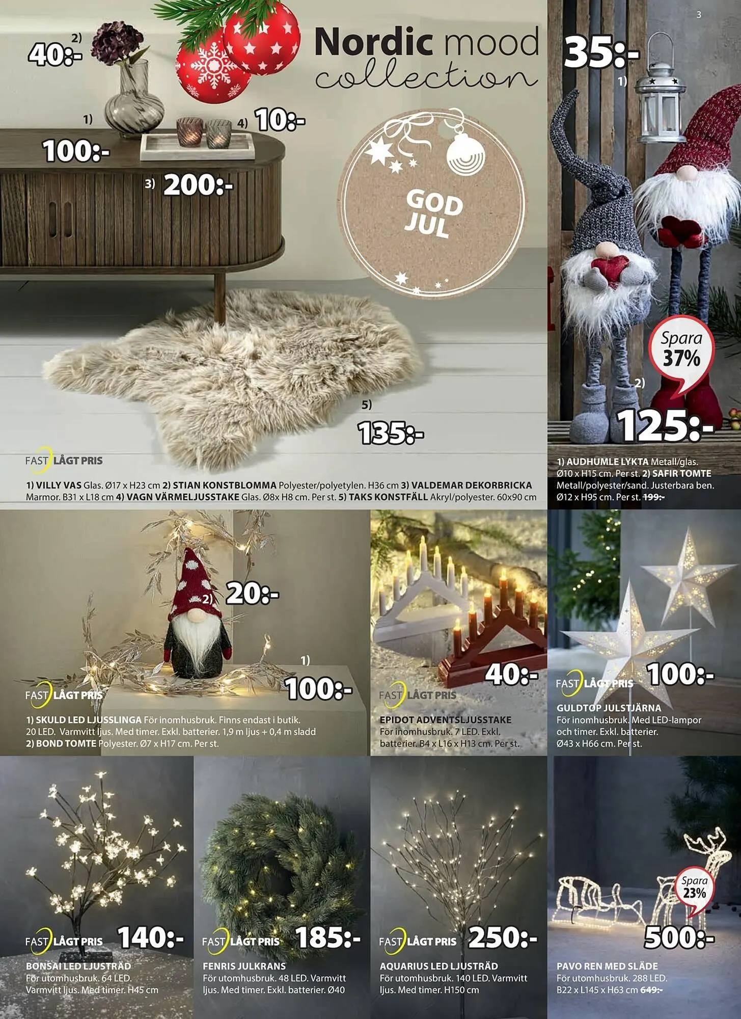 JYSK reklamblad från 27 november till 10 december 2023 - Reklamblad sidor 3