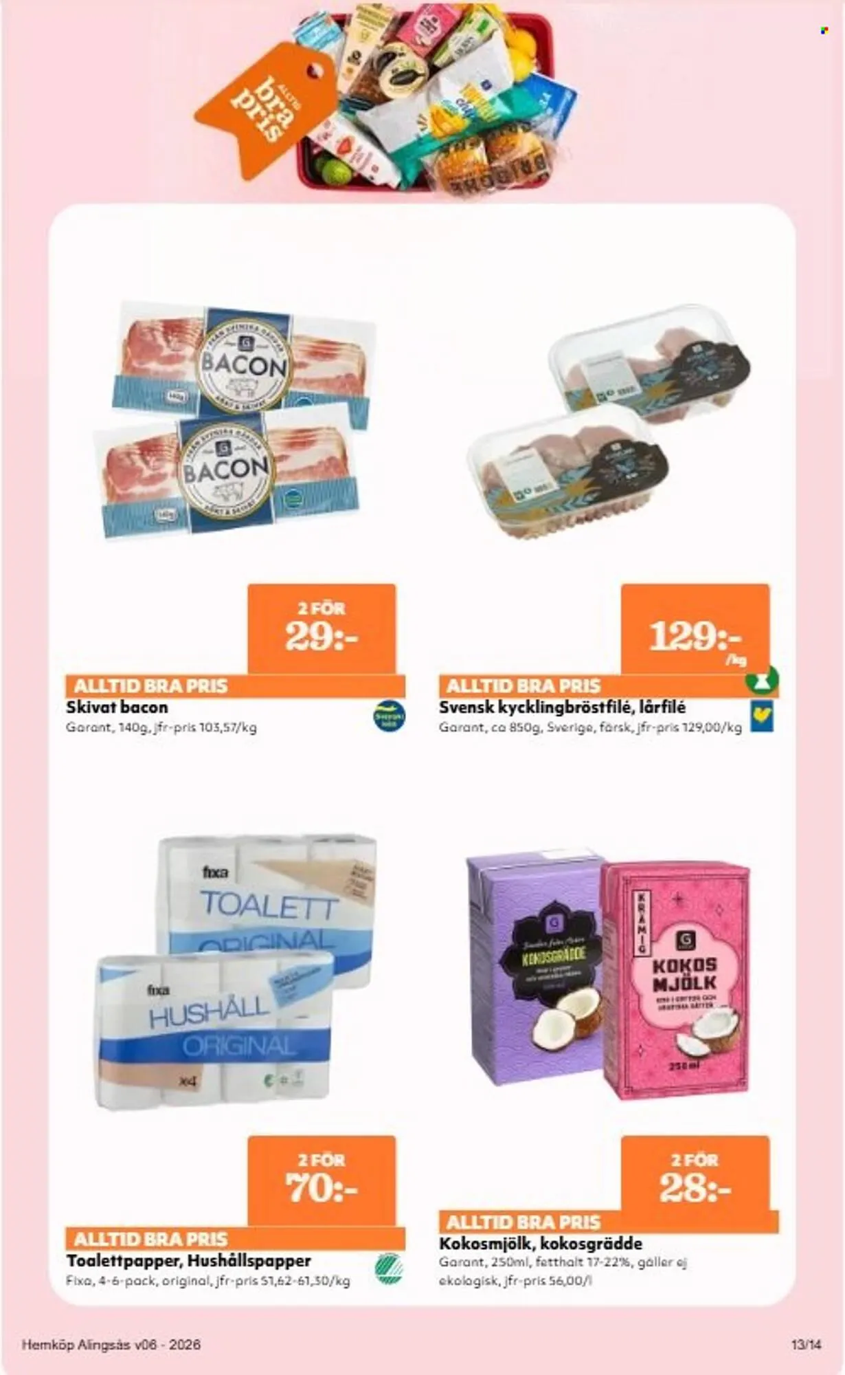 Hemköp reklamblad från 2 februari till 8 februari 2026 - Reklamblad sidor 13