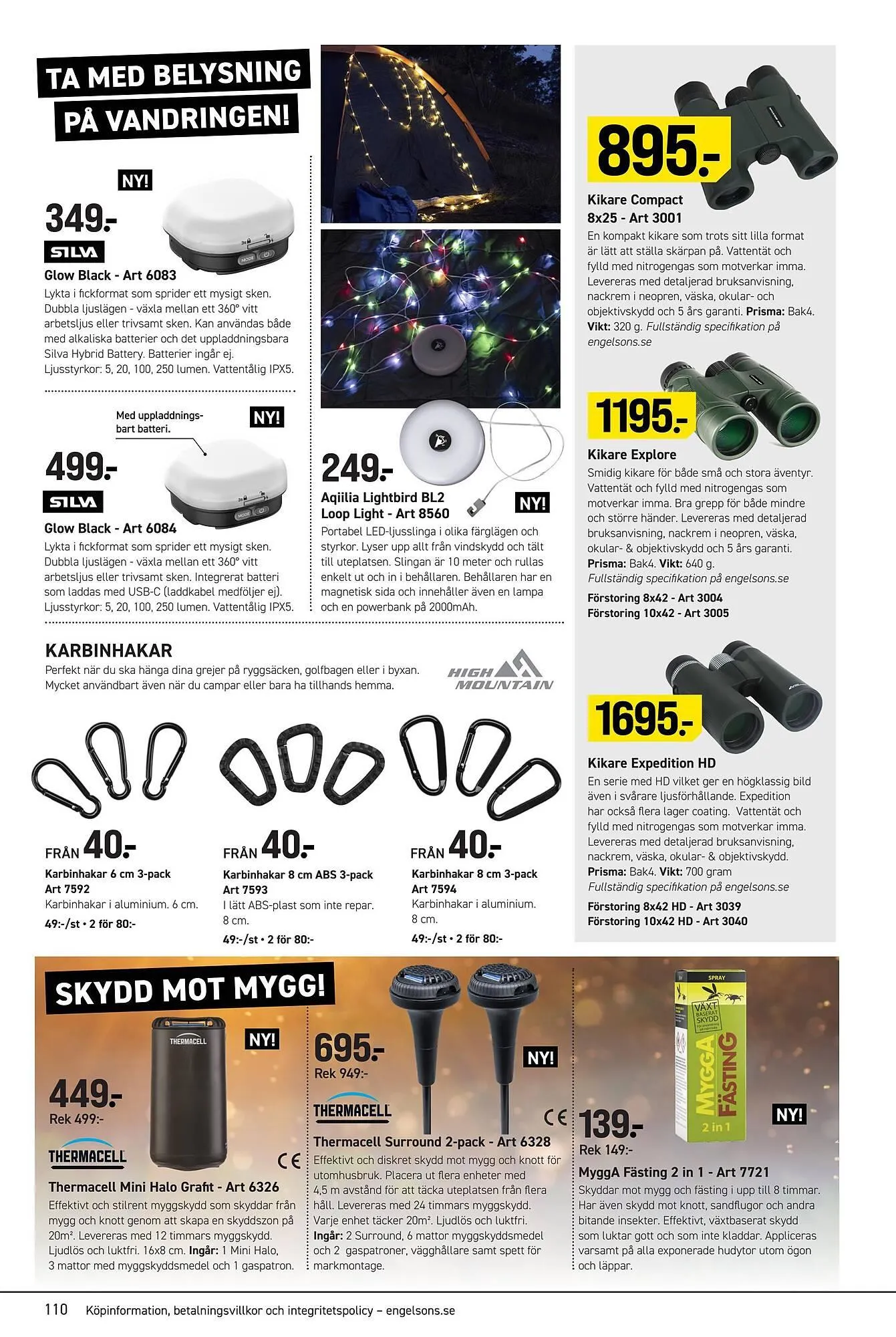 Engelsons reklamblad från 17 mars till 24 mars 2025 - Reklamblad sidor 110
