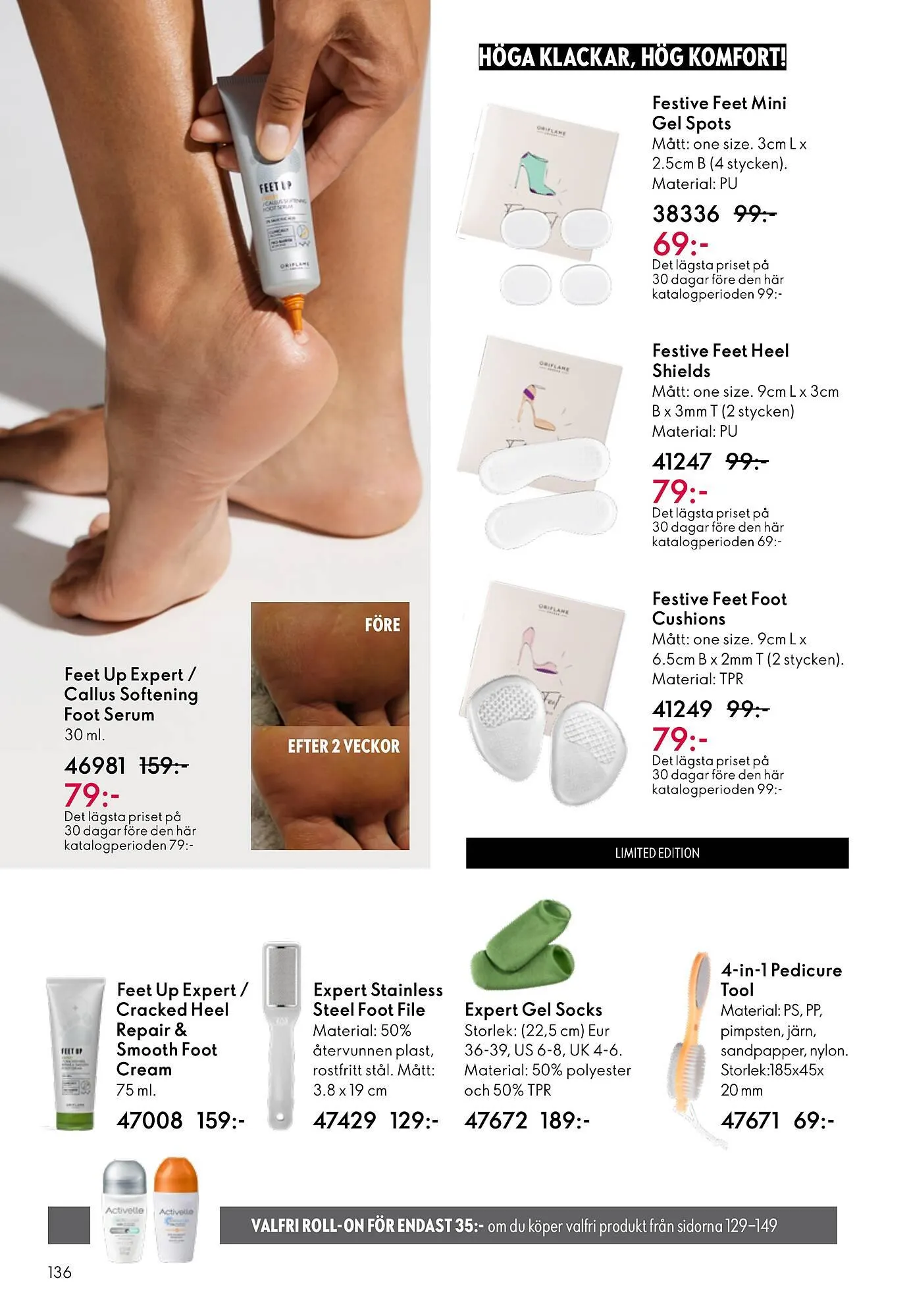 Oriflame reklamblad från 11 mars till 31 mars 2026 - Reklamblad sidor 136