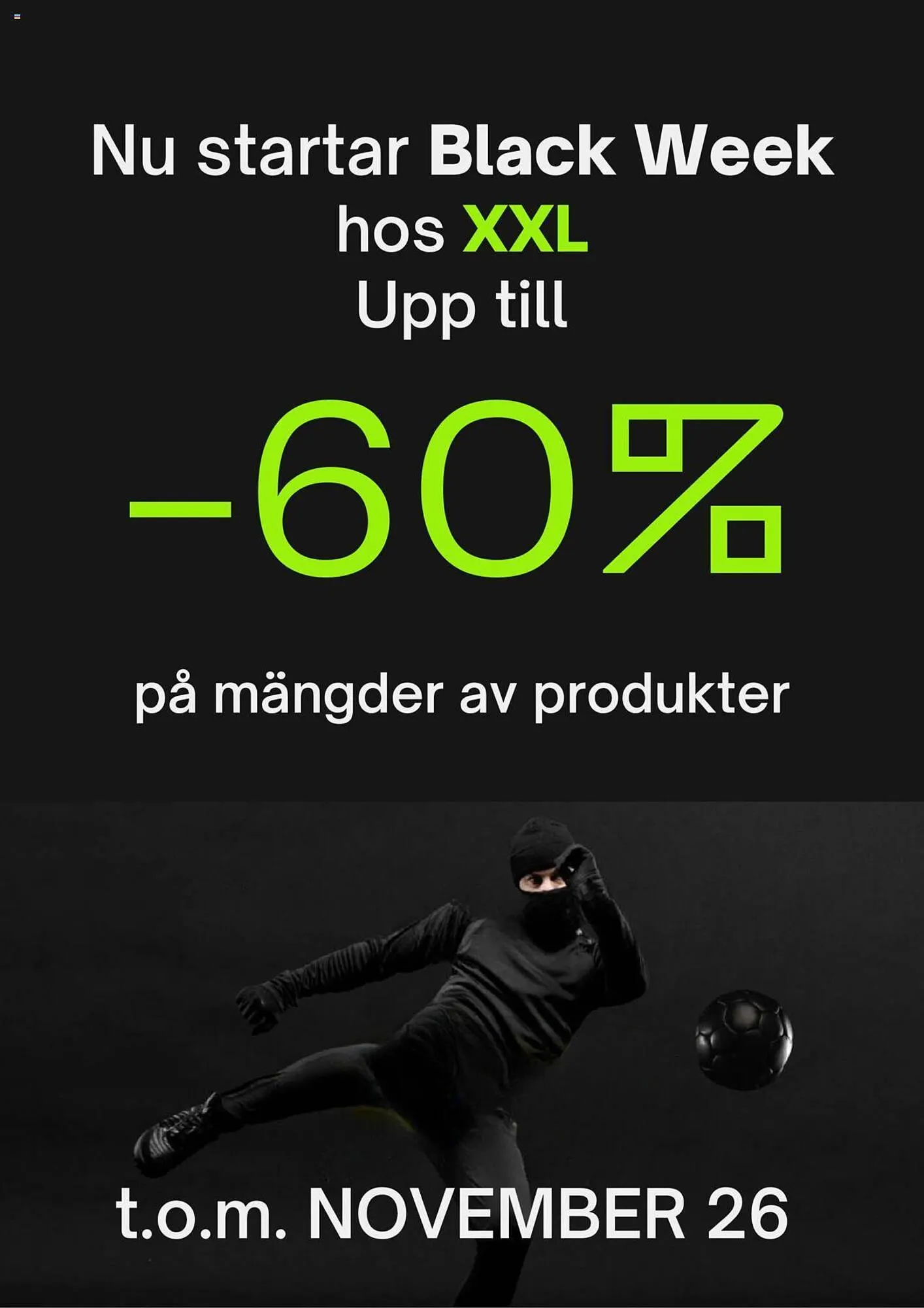 XXL reklamblad från 13 november till 26 november 2023 - Reklamblad sidor 1