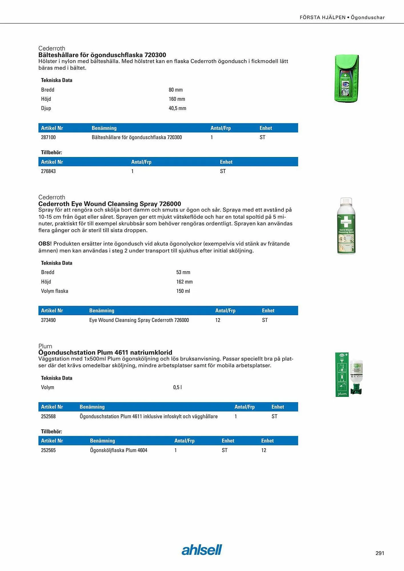 Ahlsell reklamblad från 6 september till 4 november 2023 - Reklamblad sidor 305