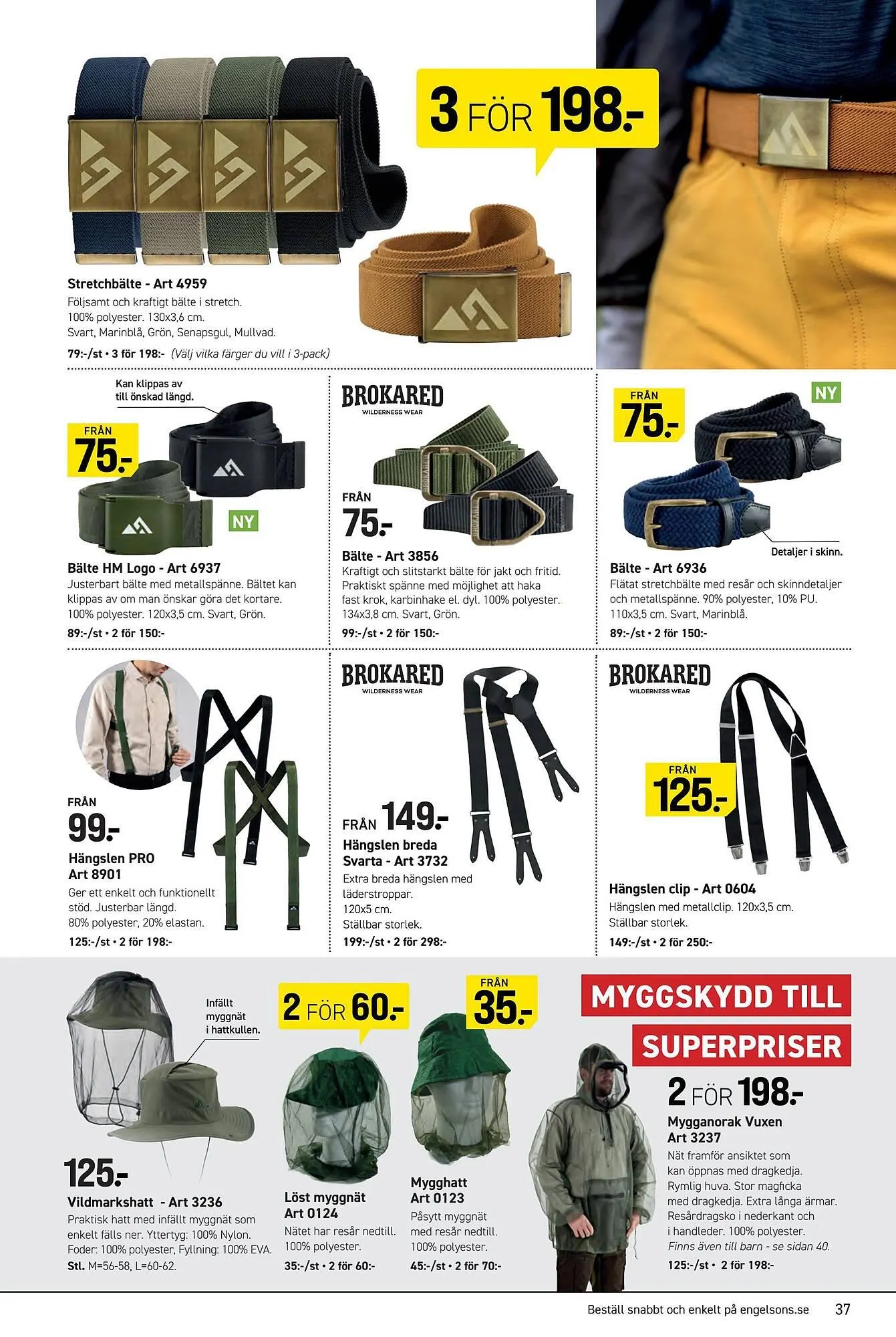 Engelsons katalog från 9 mars till 15 mars 2026 - Reklamblad sidor 37