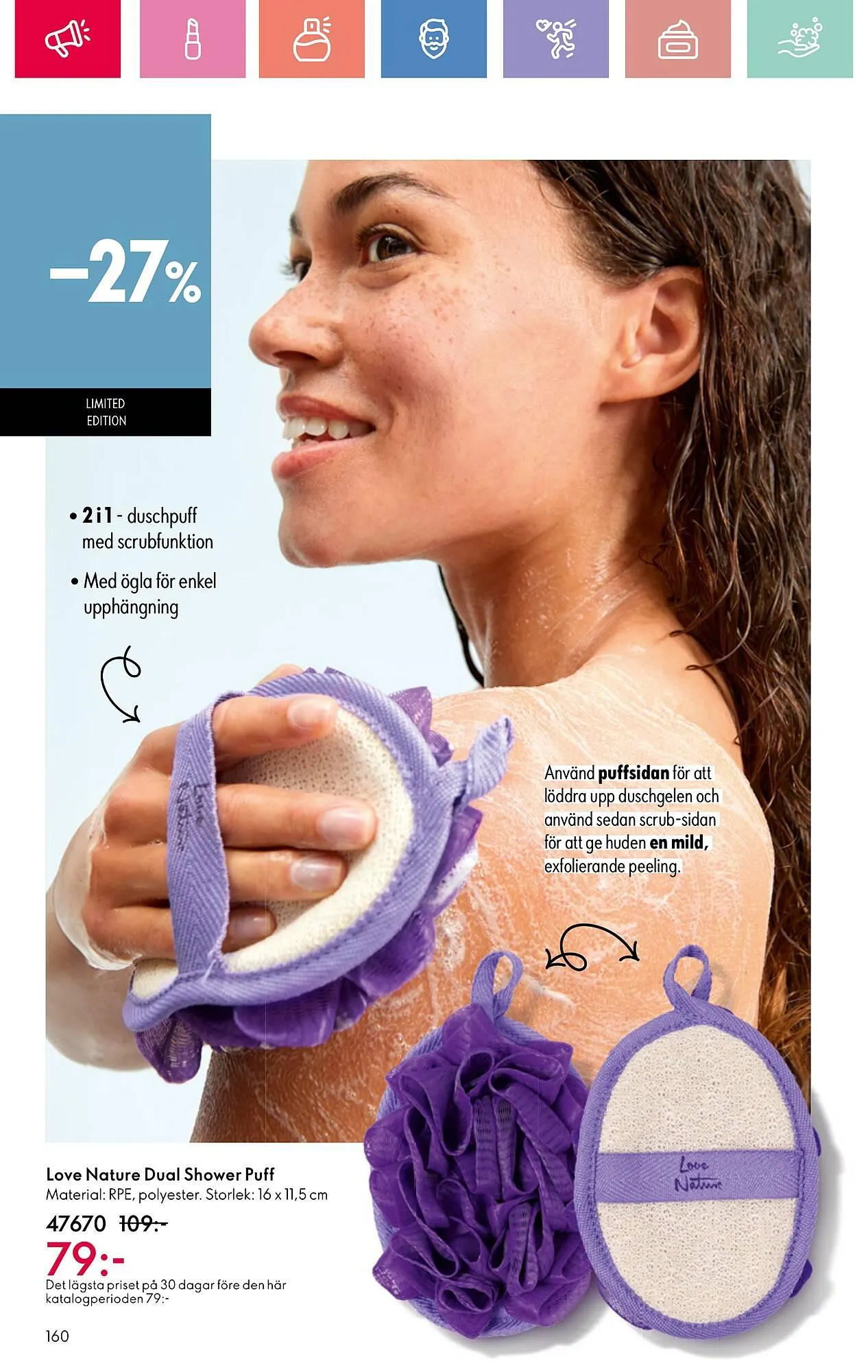 Oriflame reklamblad från 22 juni till 12 juli 2025 - Reklamblad sidor 160