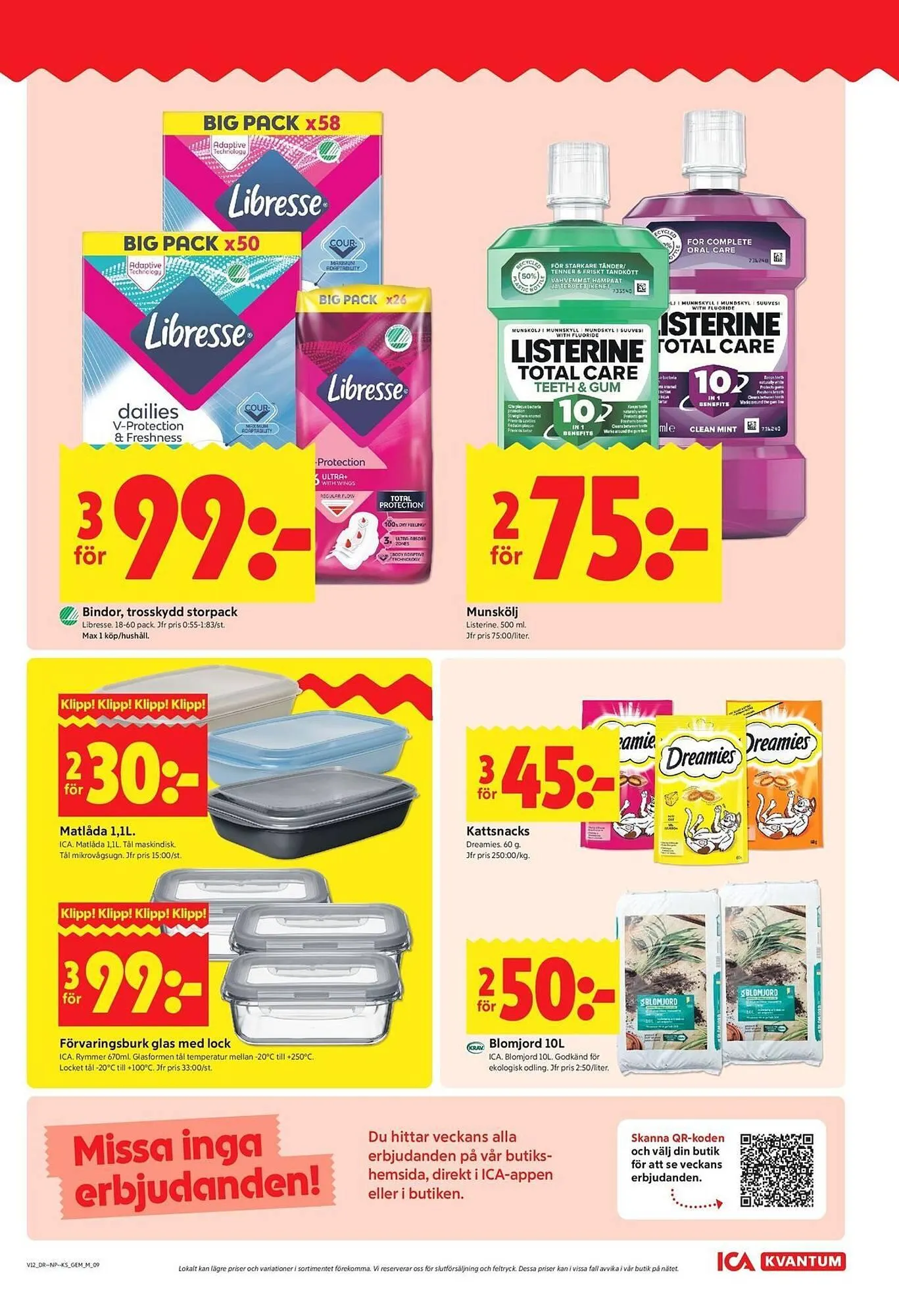 ICA Kvantum reklamblad från 16 mars till 22 mars 2026 - Reklamblad sidor 9