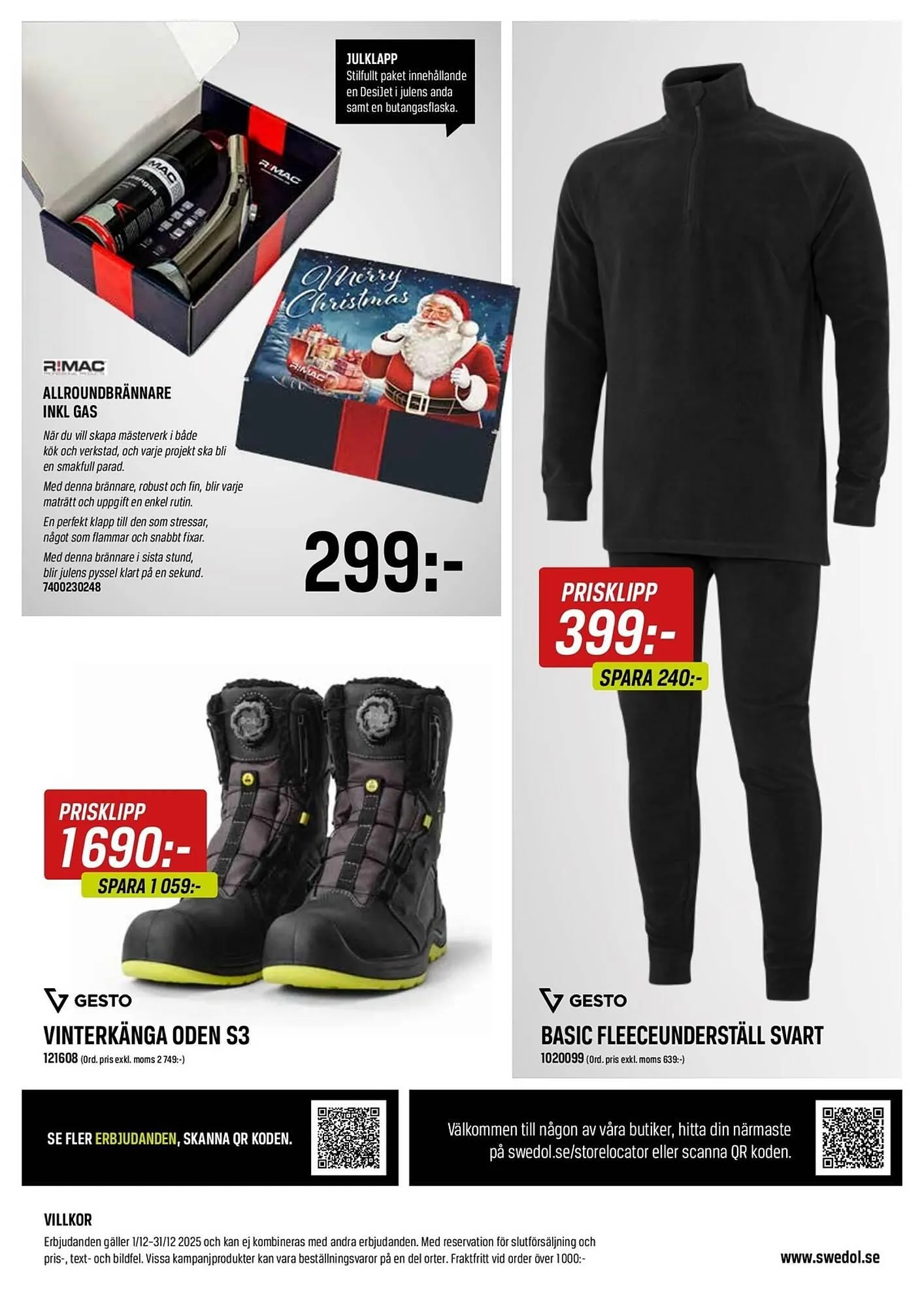 Swedol reklamblad från 2 december till 24 december 2025 - Reklamblad sidor 4