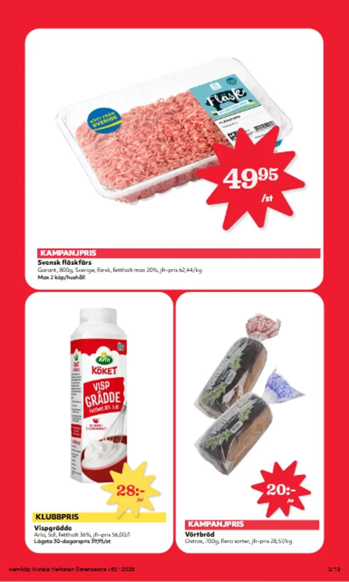 Östenssons reklamblad från 8 december till 14 december 2025 - Reklamblad sidor 2