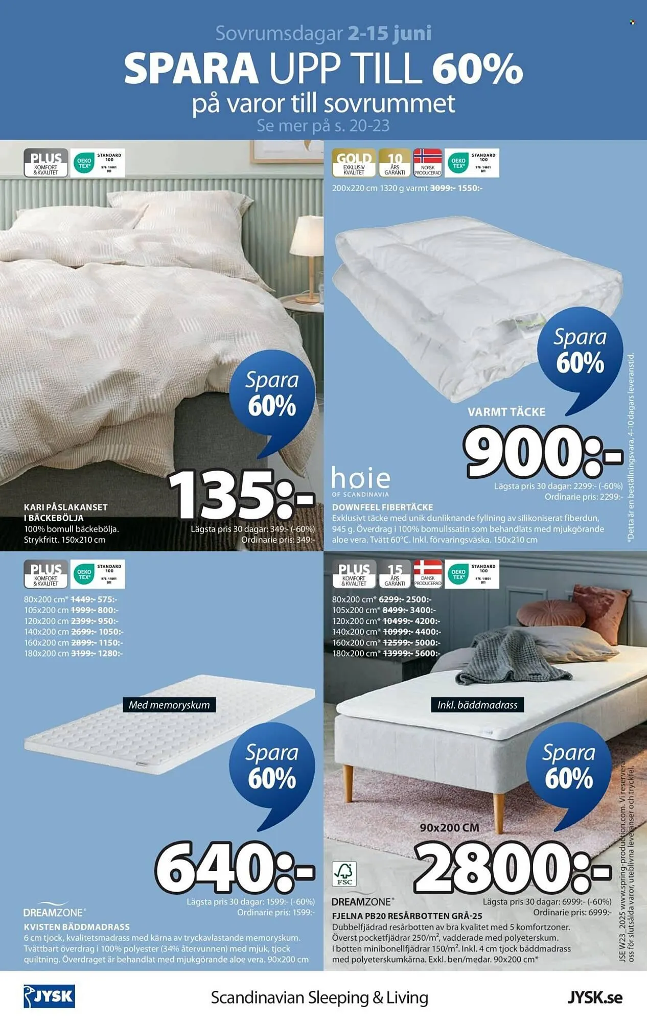 JYSK reklamblad från 2 juni till 15 juni 2025 - Reklamblad sidor 24