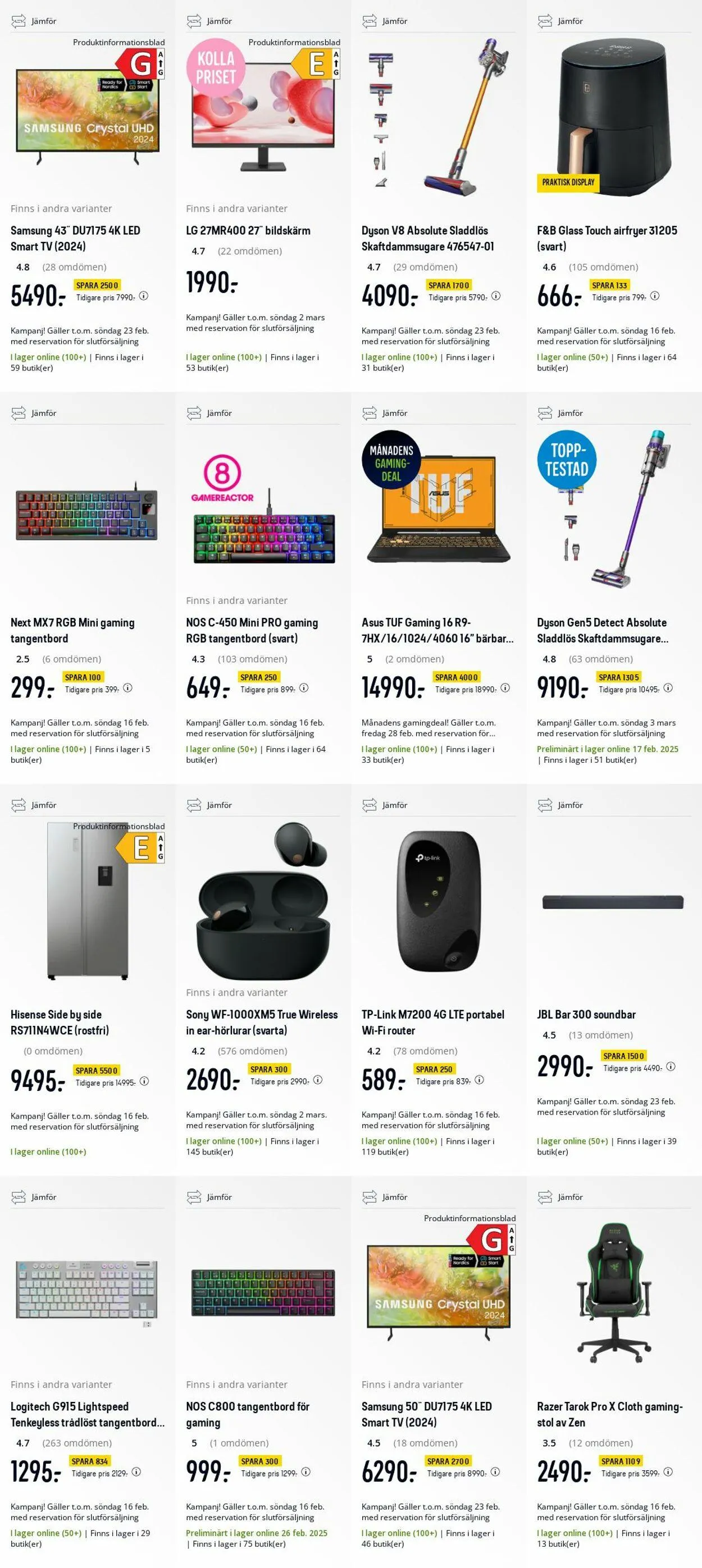 Elgiganten från 10 februari till 16 februari 2025 - Reklamblad sidor 10