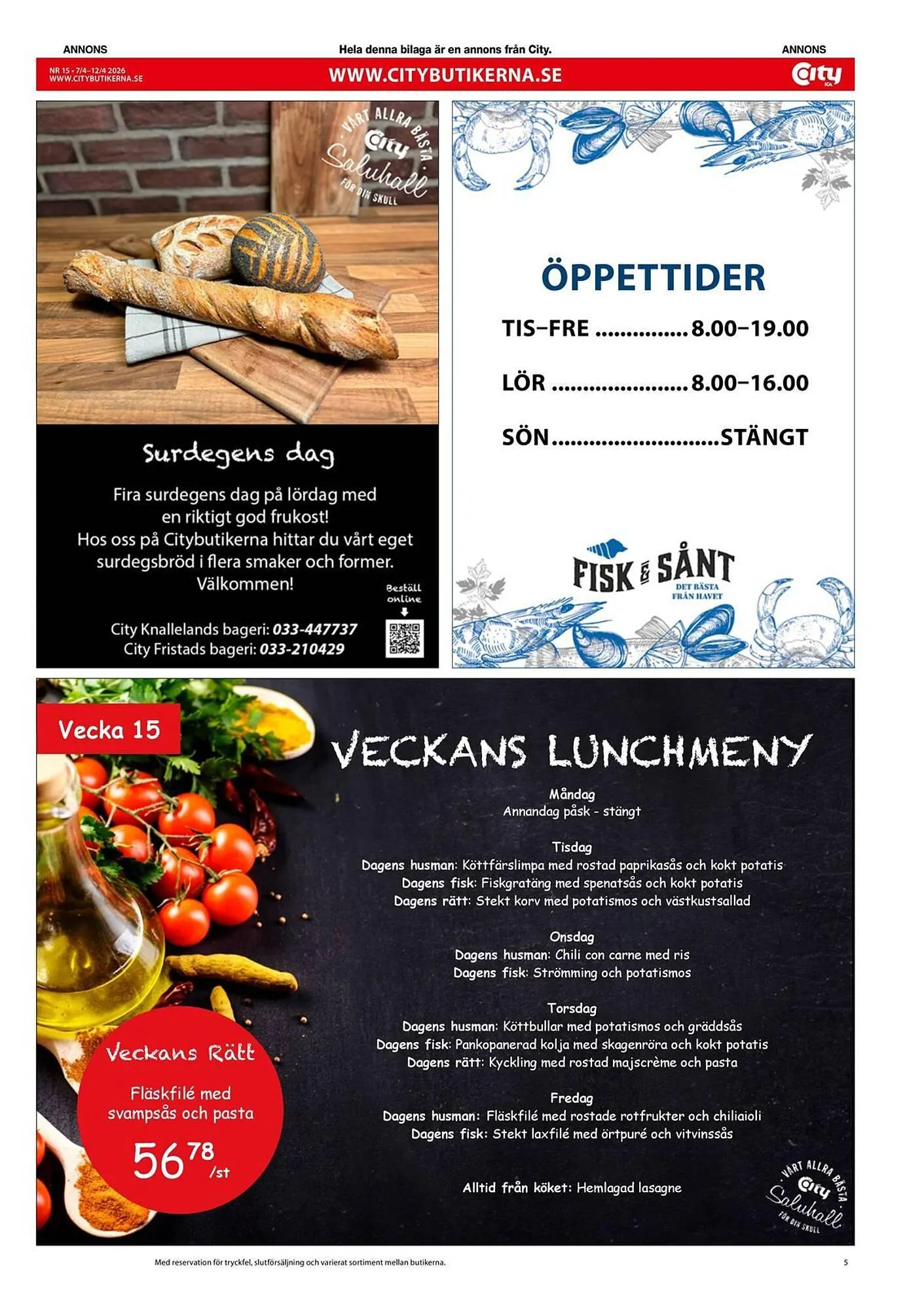ICA Kvantum reklamblad från 7 april till 12 april 2026 - Reklamblad sidor 5
