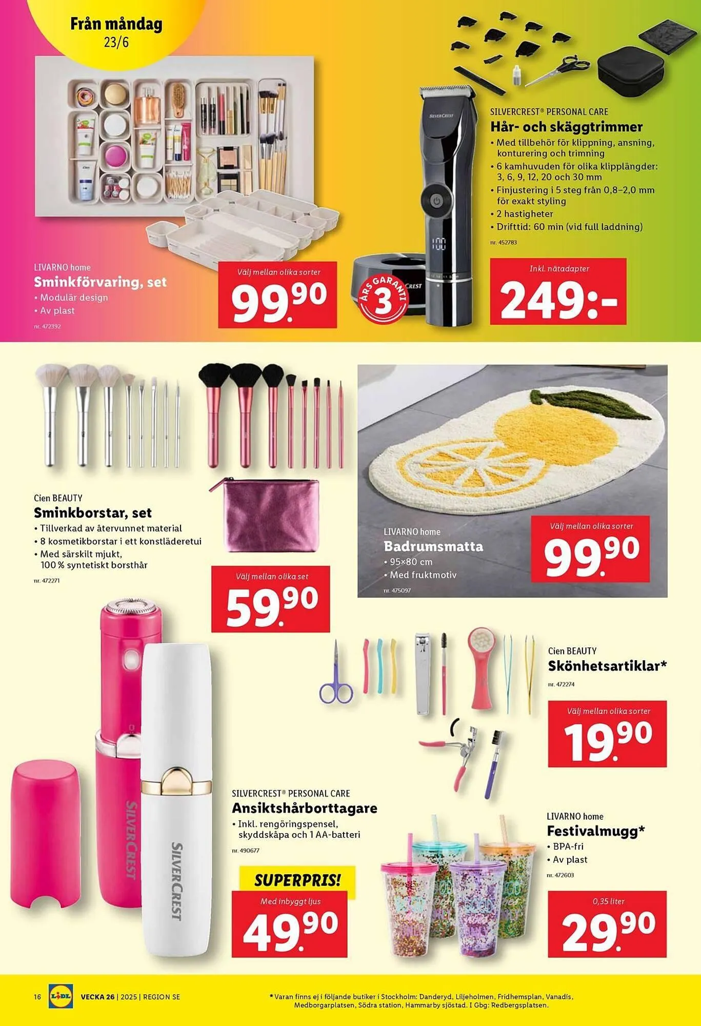 Lidl reklamblad från 23 juni till 29 juni 2025 - Reklamblad sidor 17