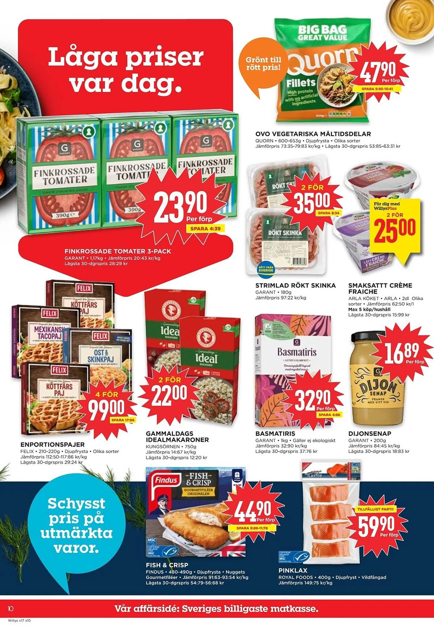 Willys reklamblad från 20 april till 26 april 2026 - Reklamblad sidor 10