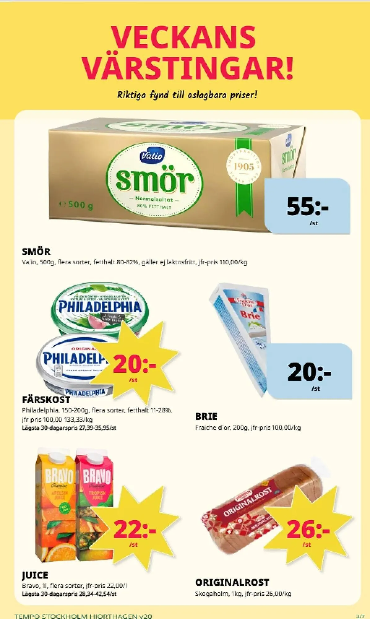 Tempo reklamblad från 11 maj till 17 maj 2026 - Reklamblad sidor 3