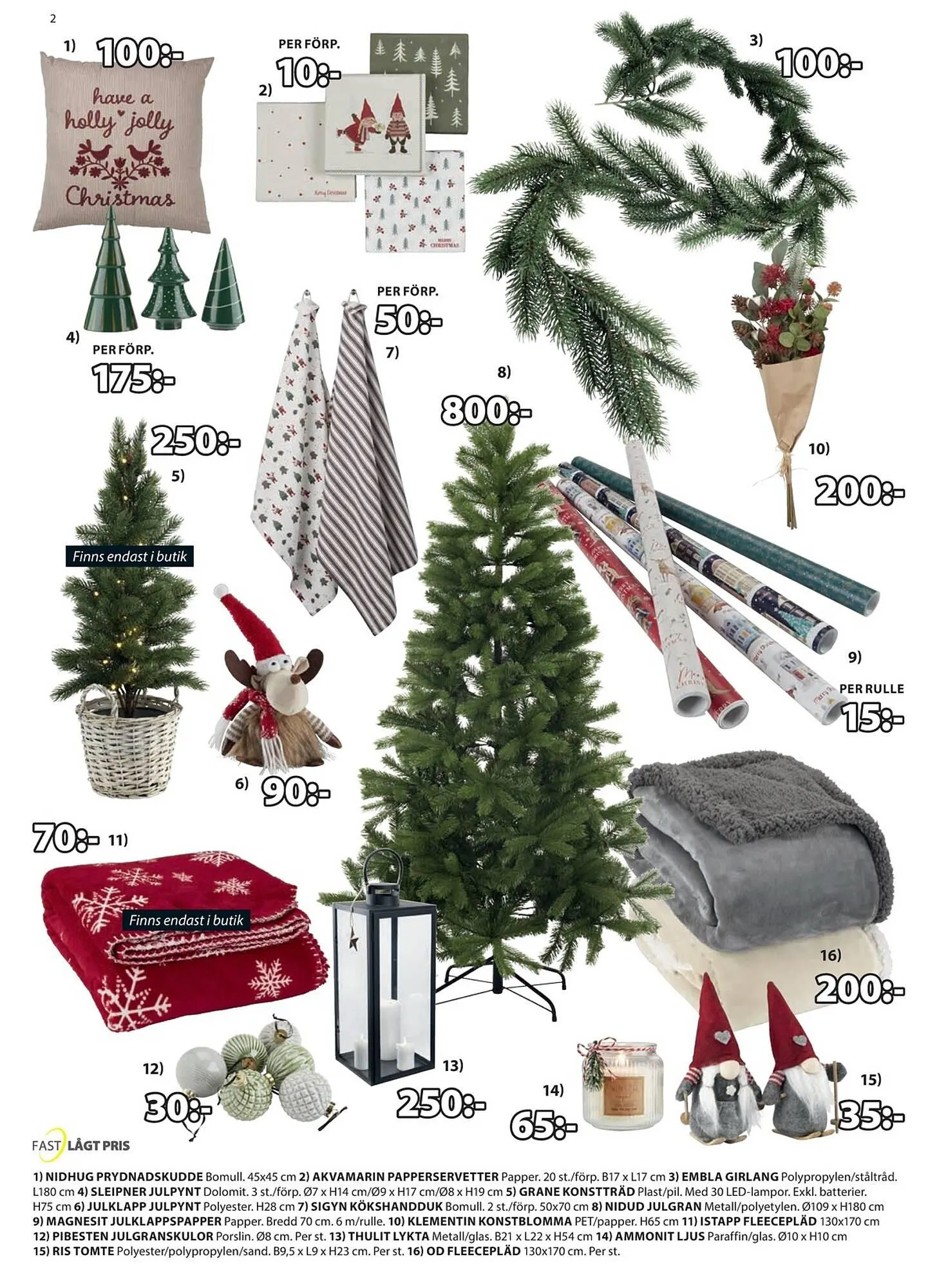 JYSK reklamblad från 27 november till 10 december 2023 - Reklamblad sidor 2