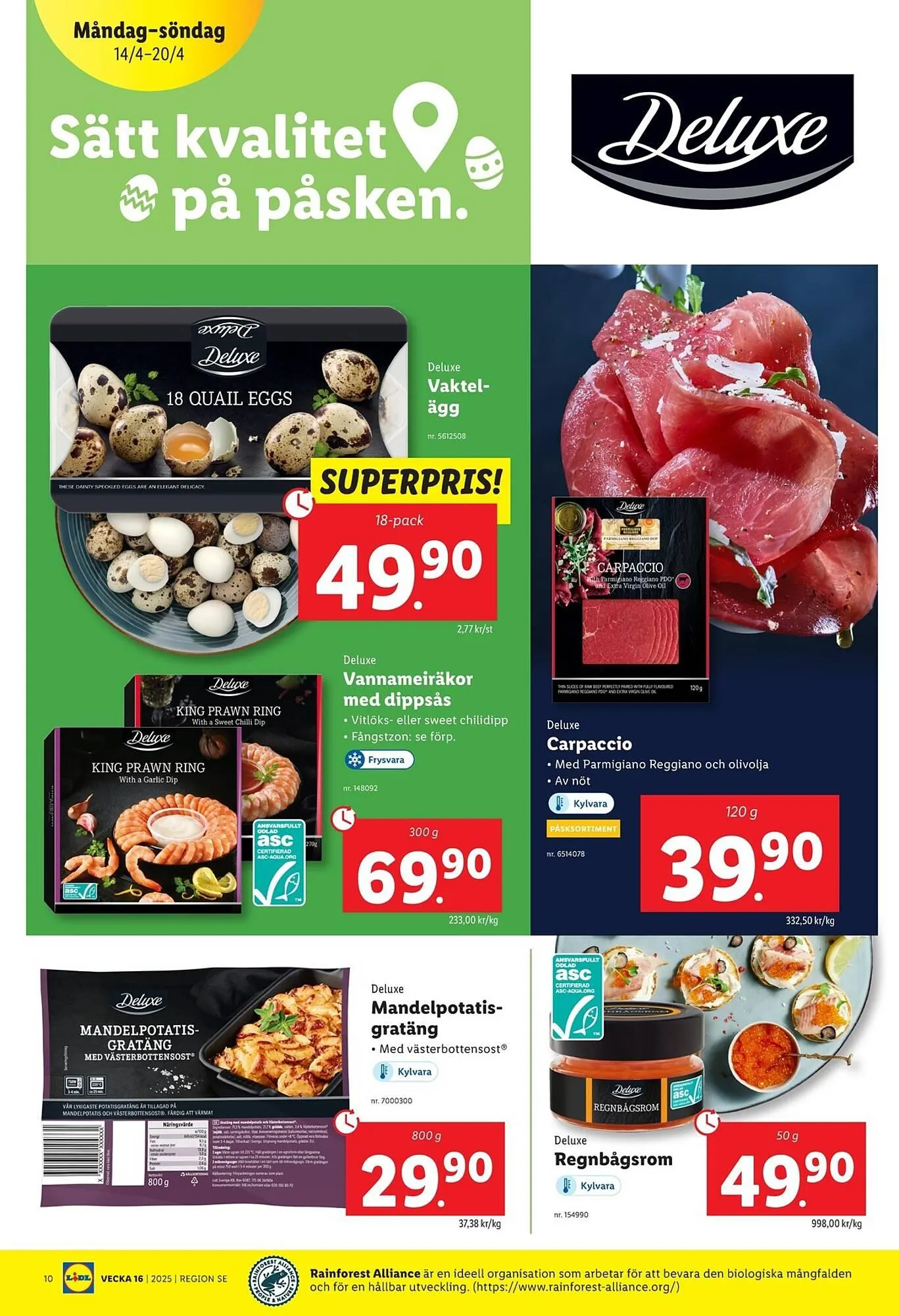 Lidl reklamblad från 14 april till 20 april 2025 - Reklamblad sidor 10