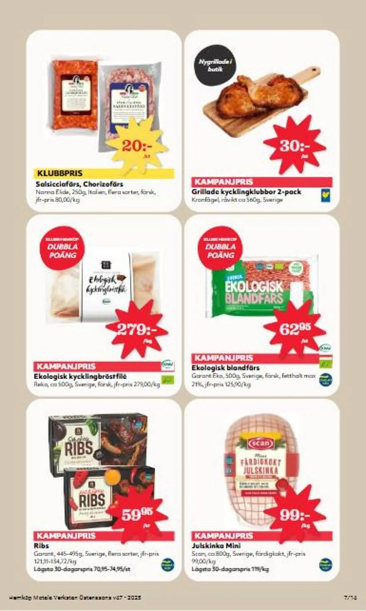 Östenssons reklamblad från 17 november till 23 november 2025 - Reklamblad sidor 7
