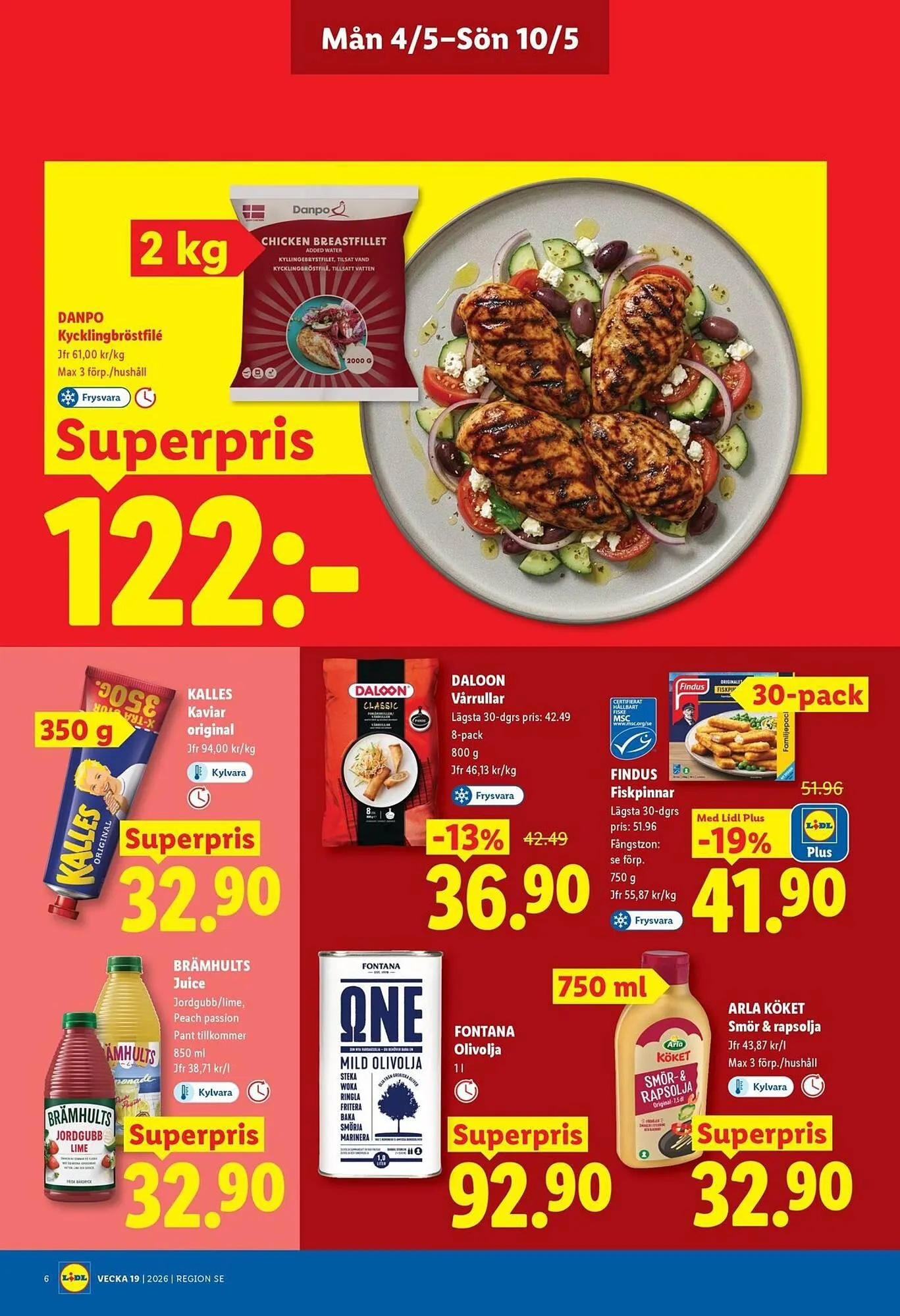 Lidl reklamblad från 4 maj till 10 maj 2026 - Reklamblad sidor 6