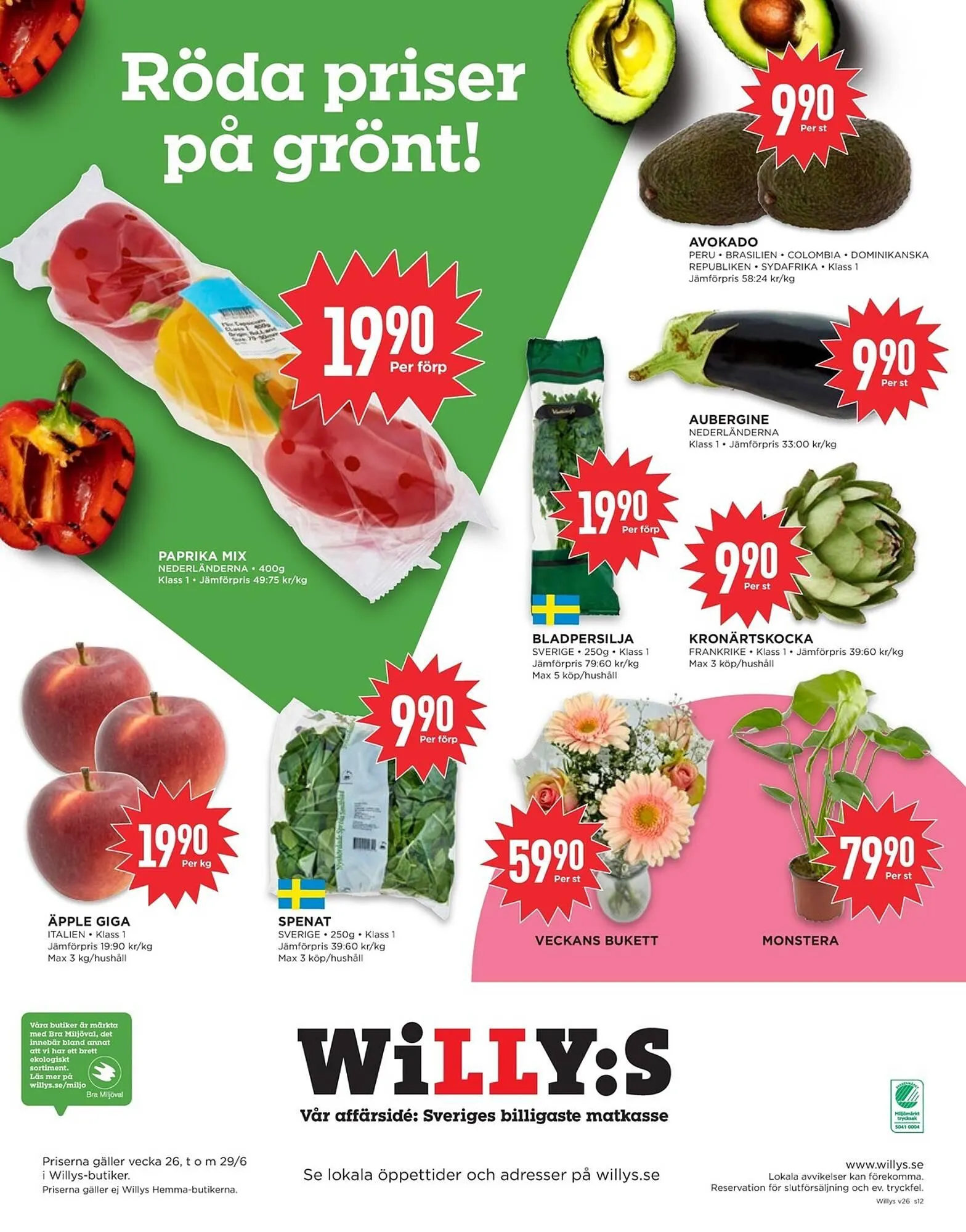 Willys reklamblad från 23 juni till 29 juni 2025 - Reklamblad sidor 12