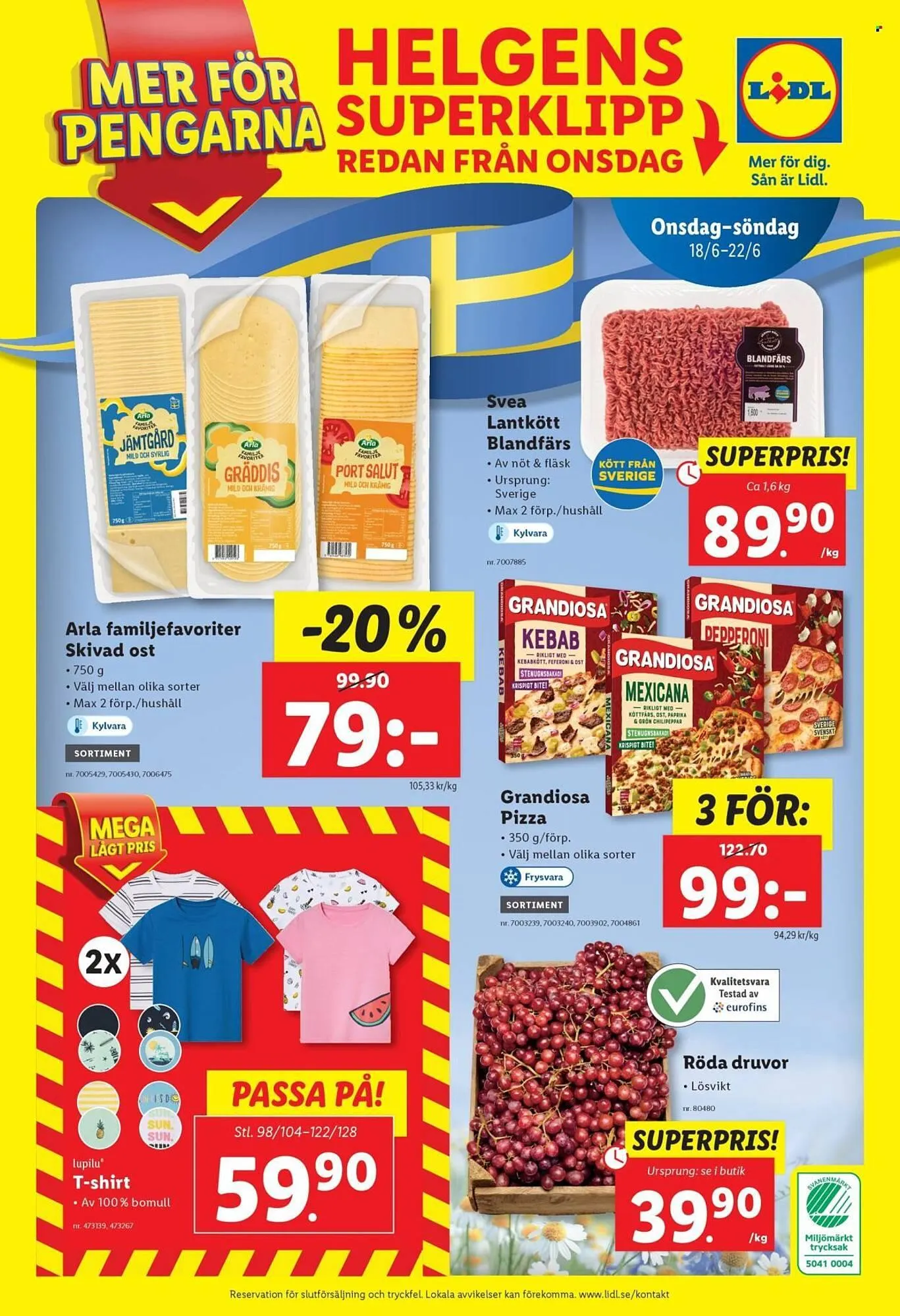 Lidl reklamblad från 16 juni till 22 juni 2025 - Reklamblad sidor 26