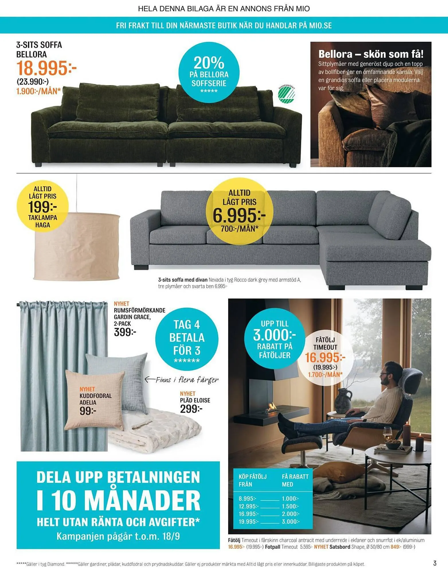 Mio reklamblad från 28 augusti till 18 september 2023 - Reklamblad sidor 3