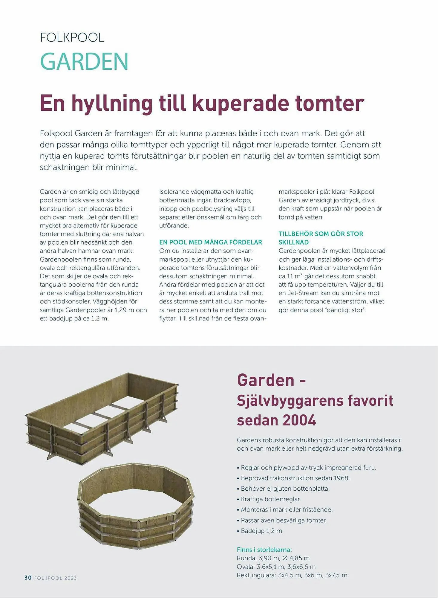 Folkpool reklamblad från 31 oktober till 31 december 2023 - Reklamblad sidor 30