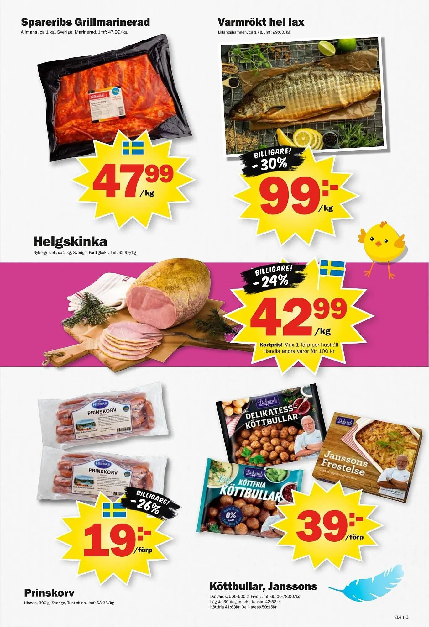 Pekås reklamblad från 30 mars till 7 april 2026 - Reklamblad sidor 3