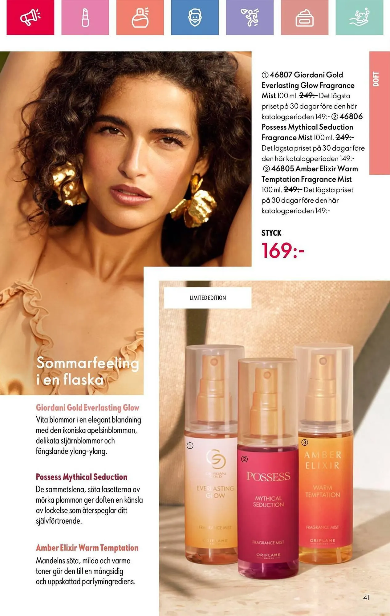 Oriflame reklamblad från 24 augusti till 13 september 2025 - Reklamblad sidor 41