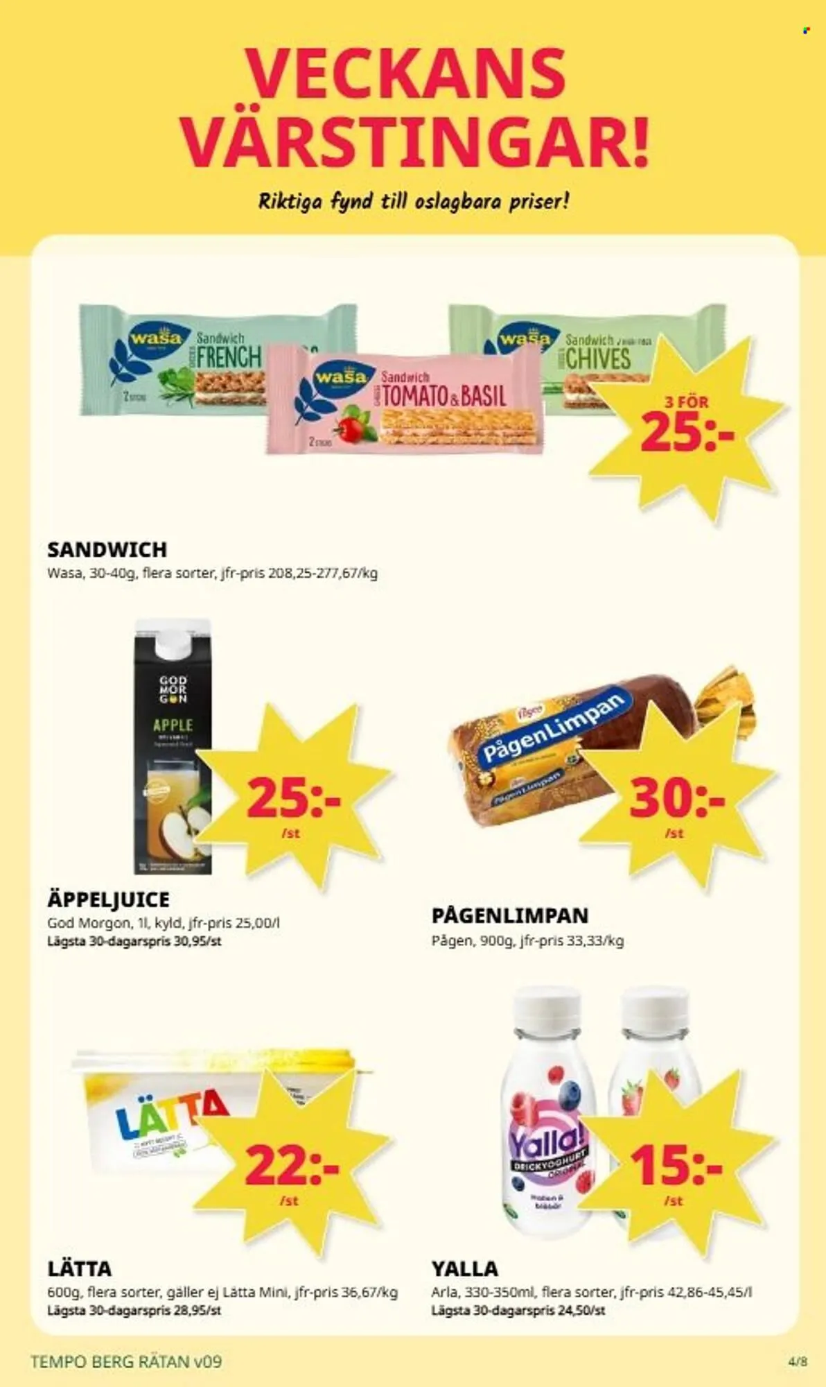 Tempo reklamblad från 23 februari till 1 mars 2026 - Reklamblad sidor 4