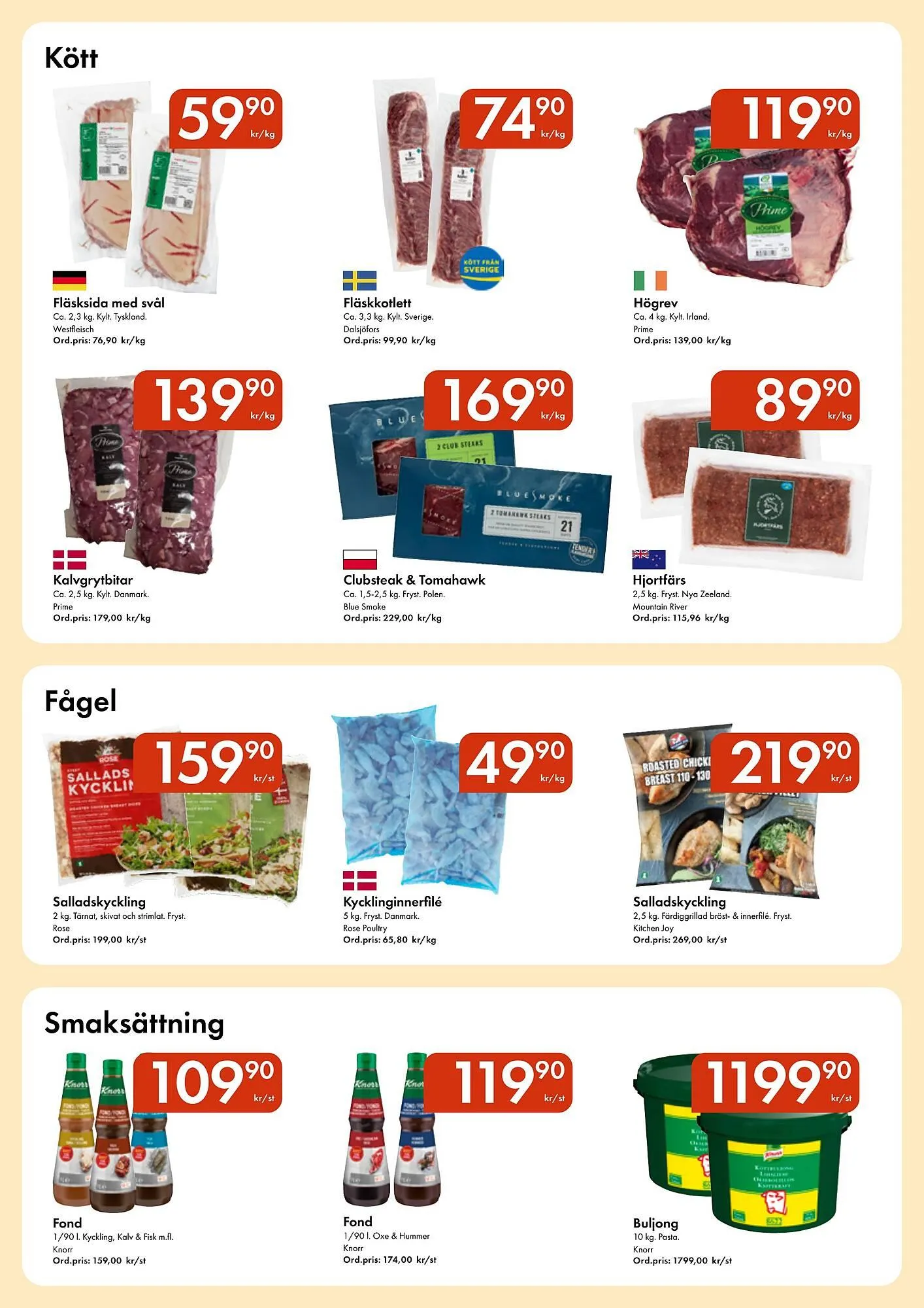 Snabbgross reklamblad från 22 september till 7 oktober 2025 - Reklamblad sidor 2