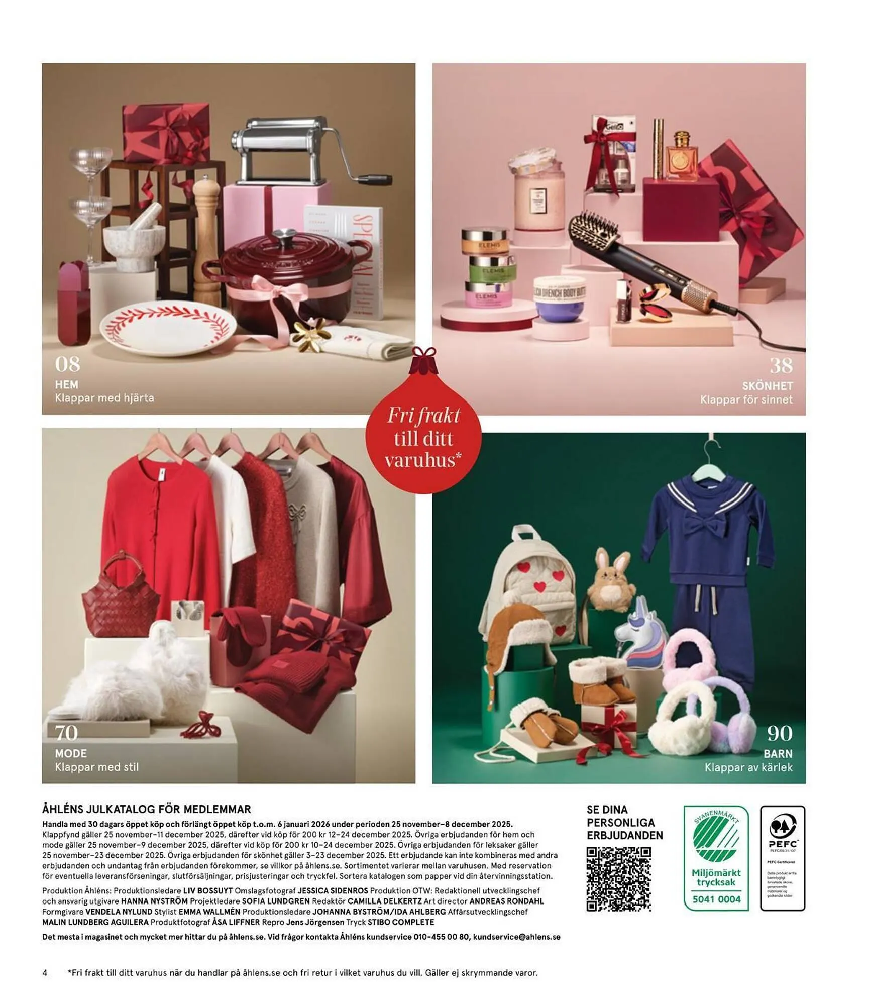 Åhléns reklamblad från 25 november till 11 december 2025 - Reklamblad sidor 4
