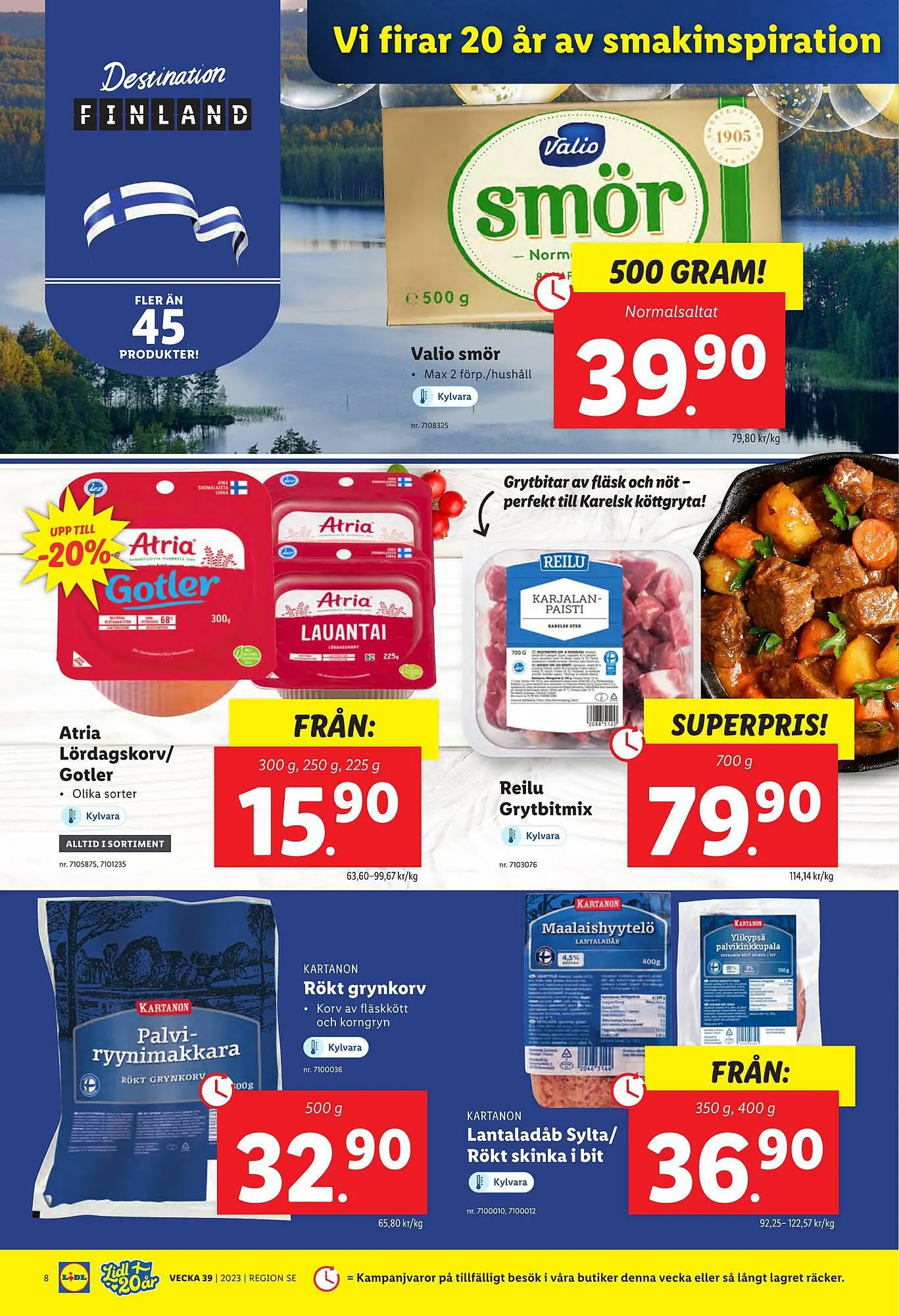 Lidl reklamblad från 25 september till 1 oktober 2023 - Reklamblad sidor 8