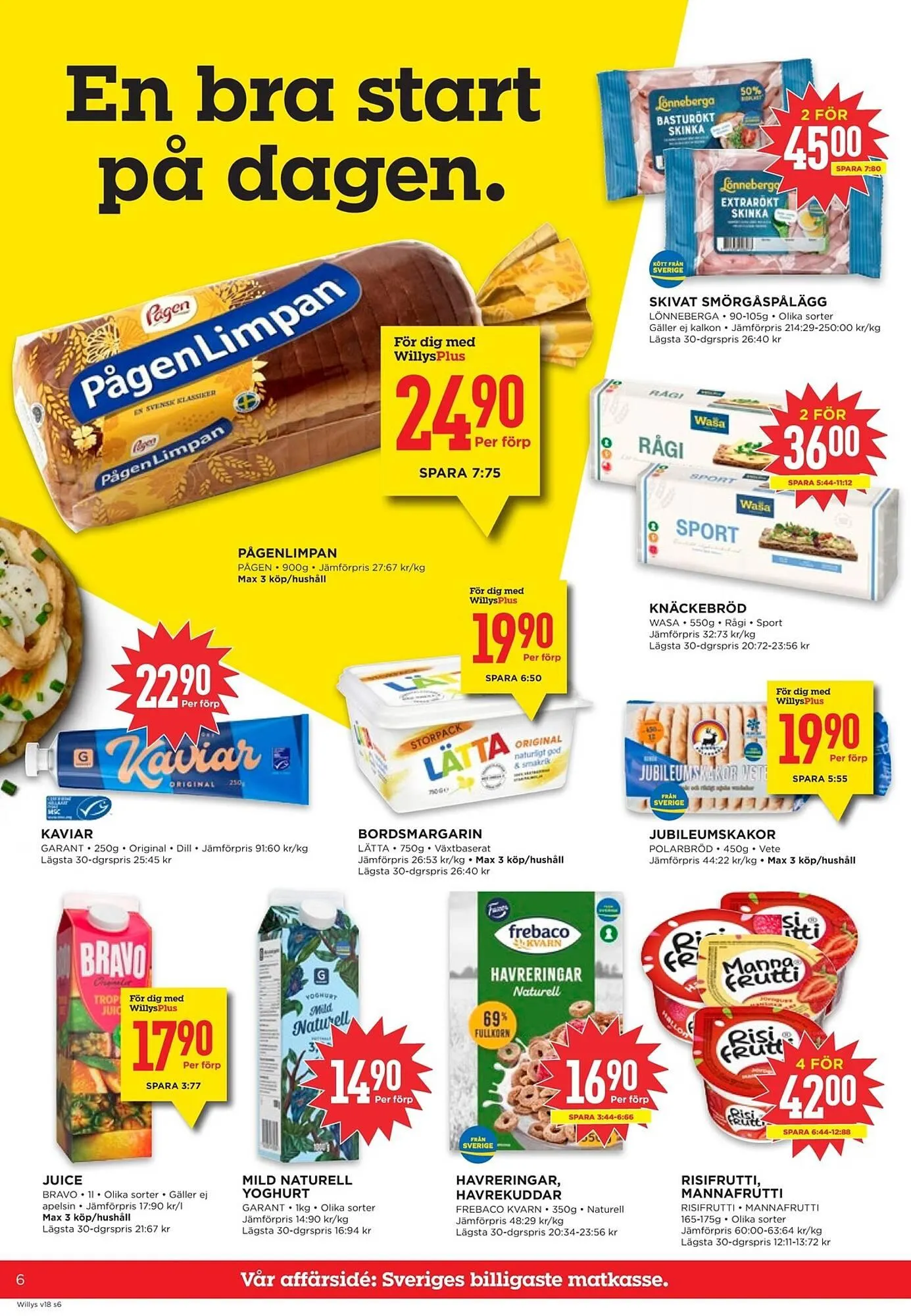 Willys reklamblad från 27 april till 3 maj 2026 - Reklamblad sidor 6