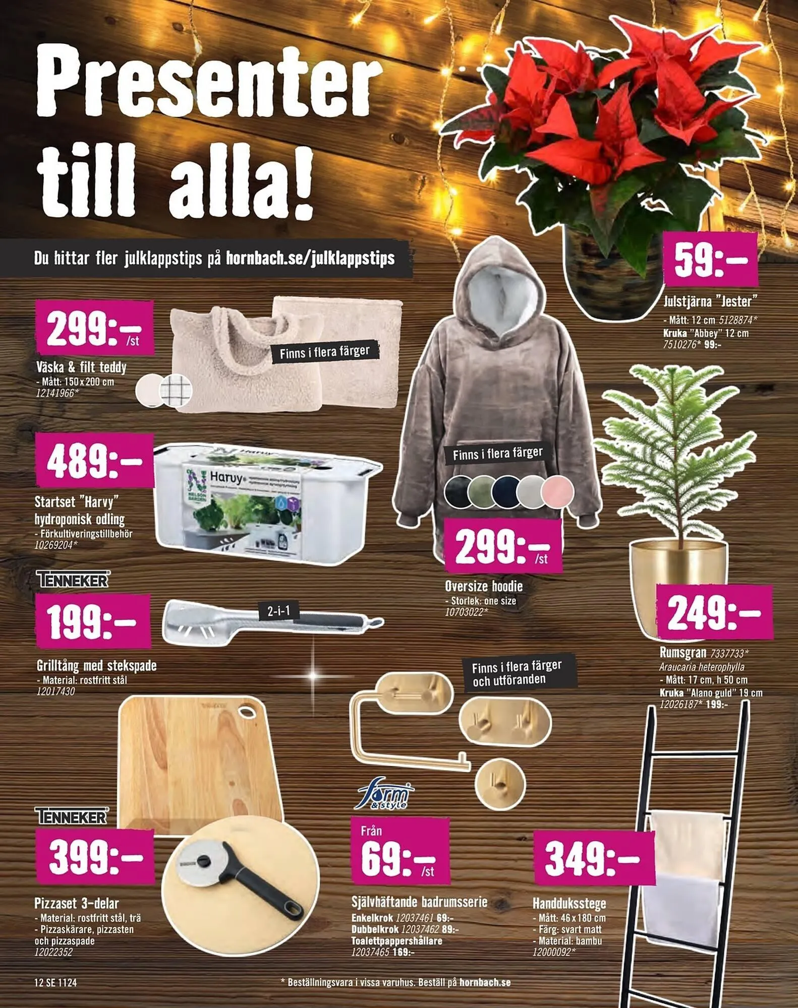 Hornbach reklamblad från 28 oktober till 23 november 2024 - Reklamblad sidor 12