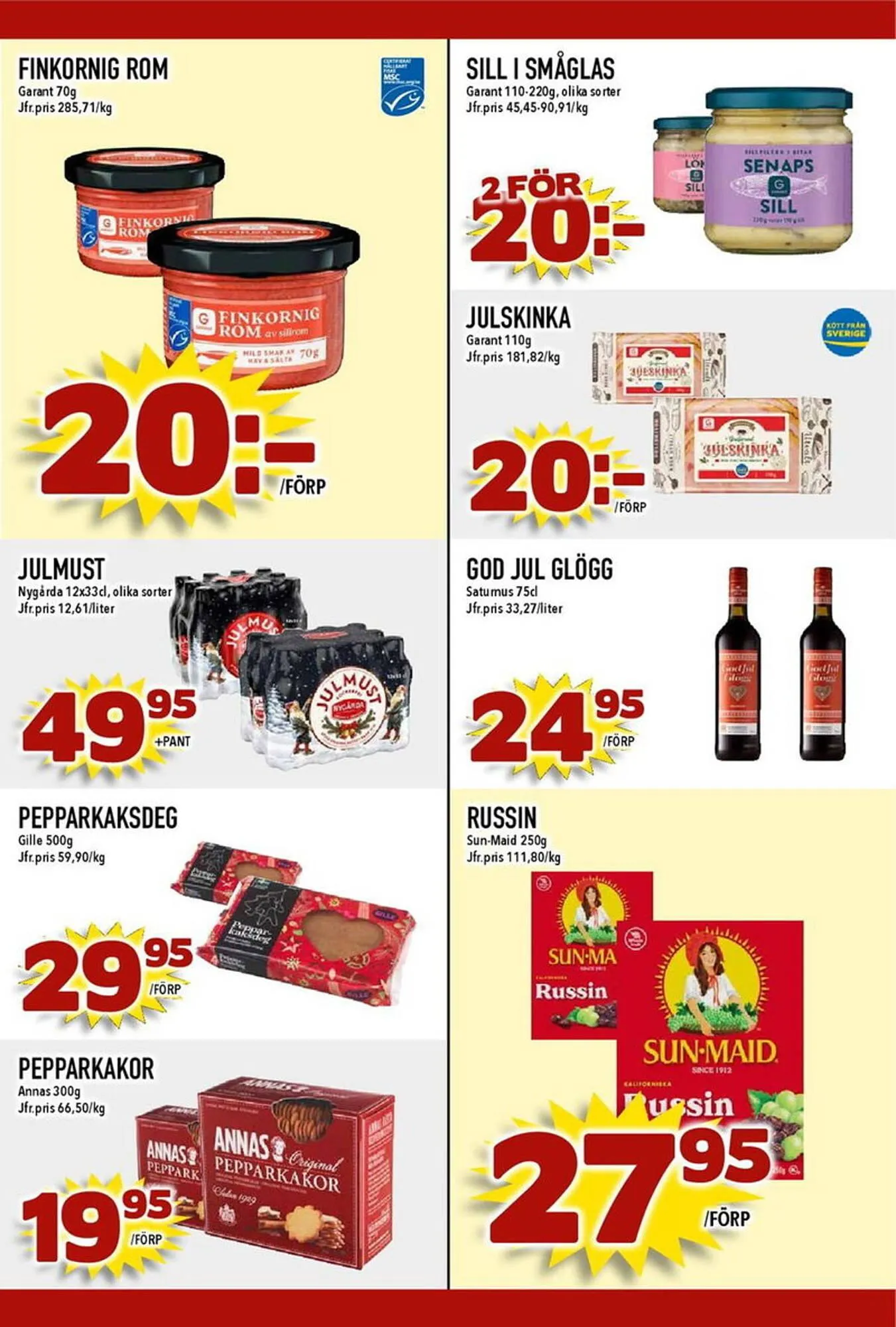 Matdax reklamblad från 1 december till 7 december 2025 - Reklamblad sidor 22