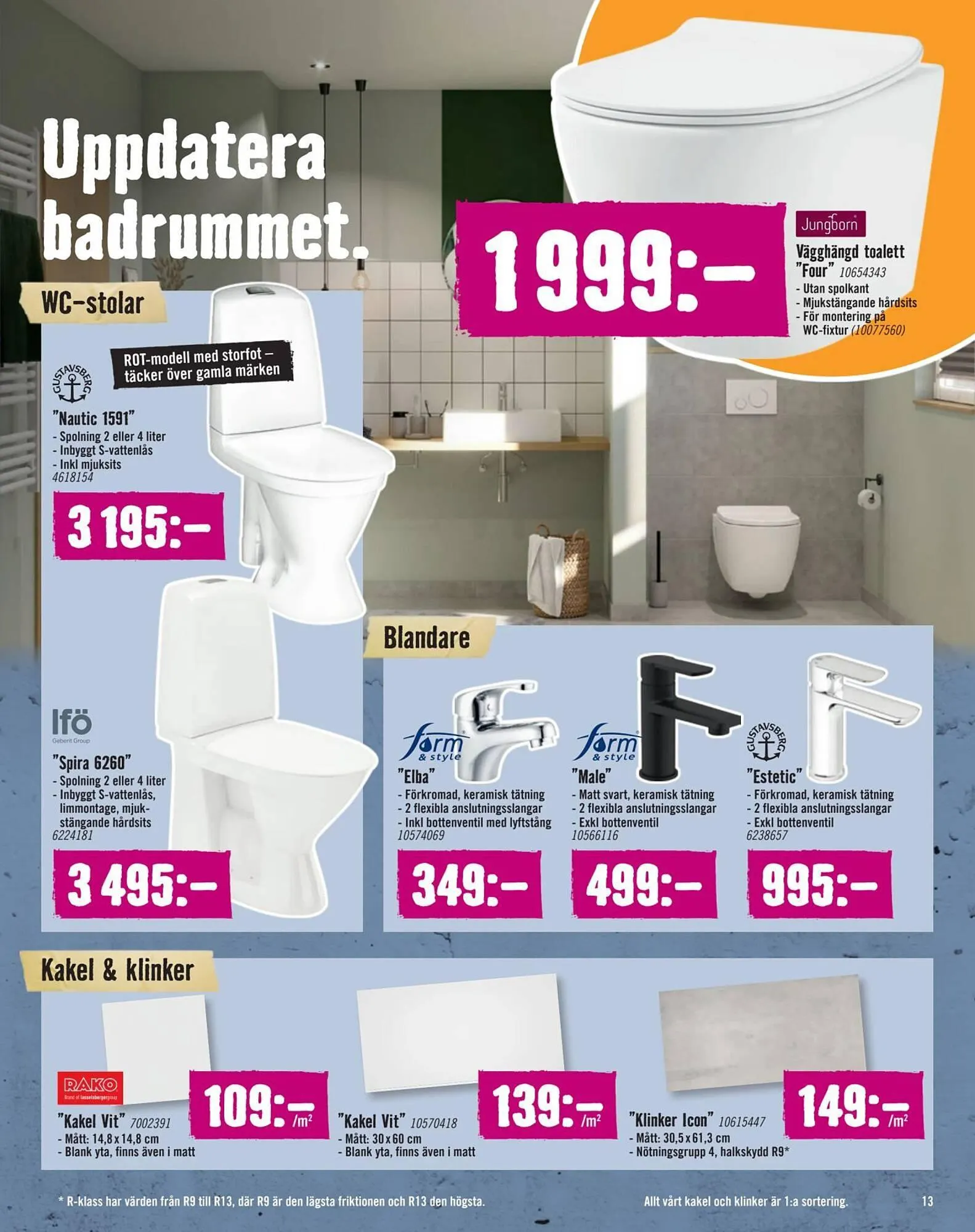 Hornbach reklamblad från 27 september till 23 oktober 2024 - Reklamblad sidor 13