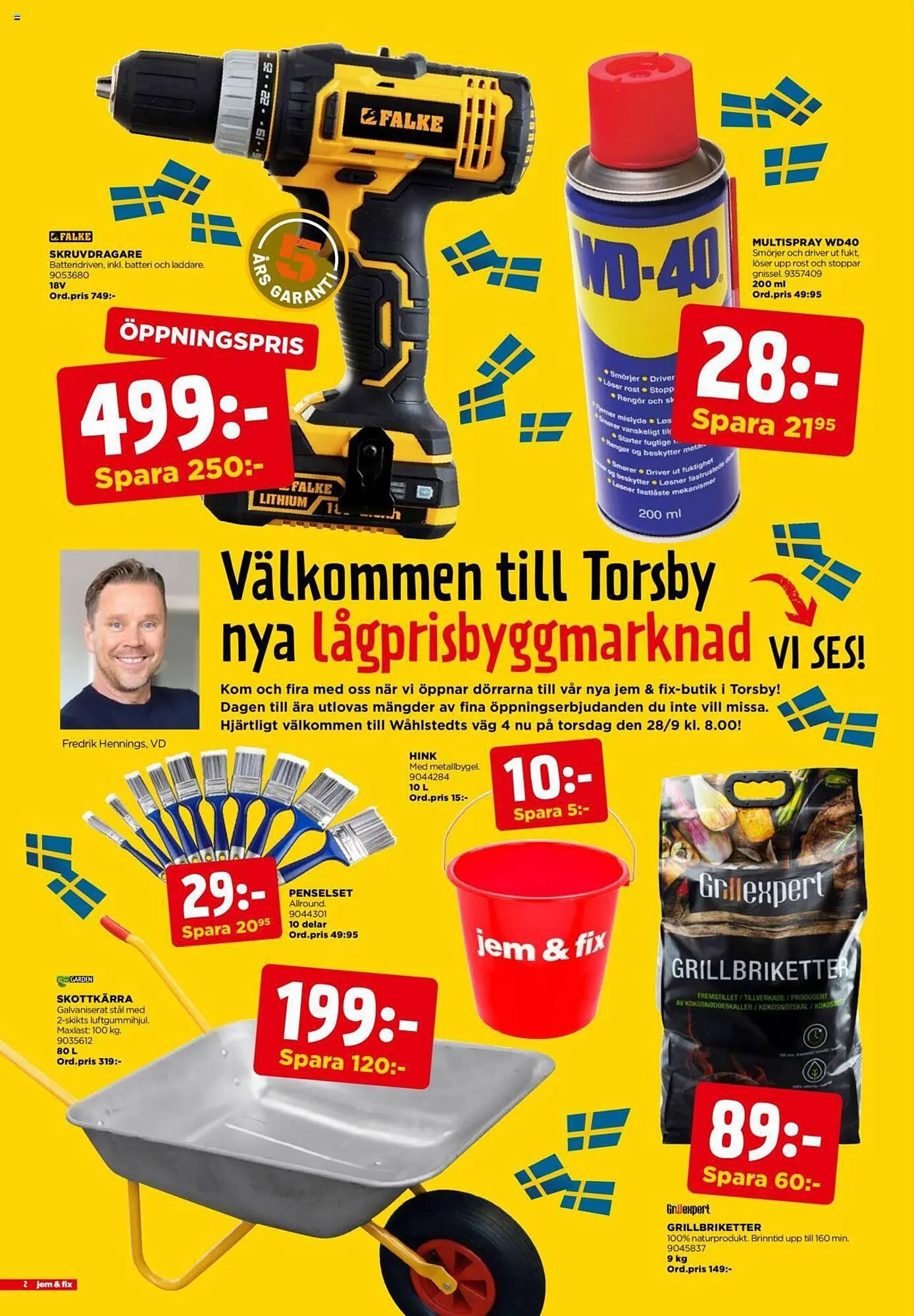 Jem&Fix reklamblad från 28 september till 1 oktober 2023 - Reklamblad sidor 2