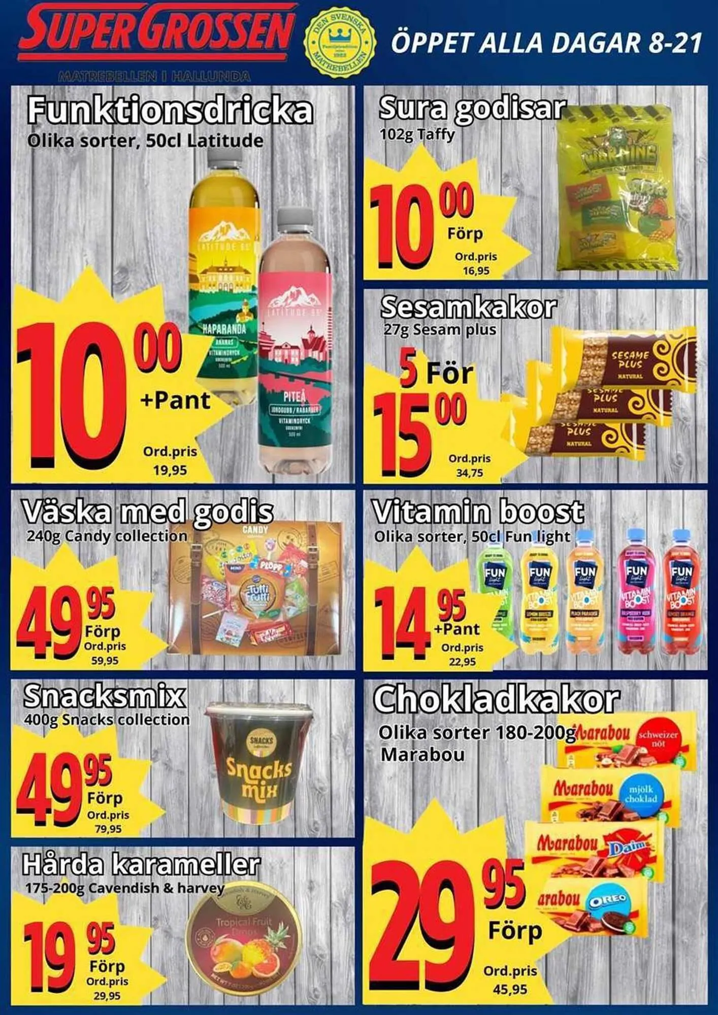 Supergrossen reklamblad från 30 juni till 6 juli 2025 - Reklamblad sidor 11