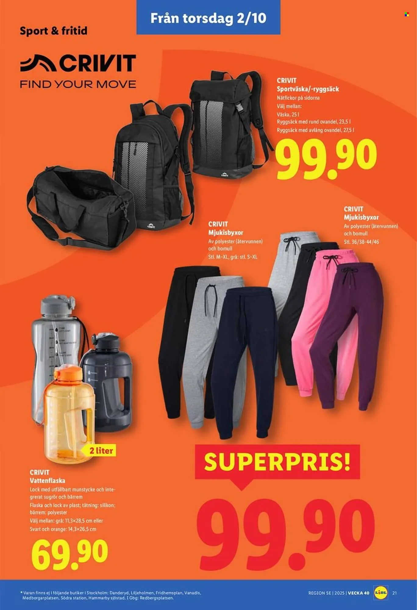 Lidl reklamblad från 29 september till 5 oktober 2025 - Reklamblad sidor 23