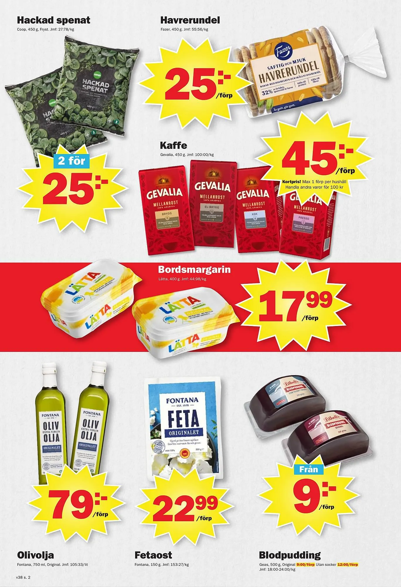 Pekås reklamblad från 18 september till 24 september 2023 - Reklamblad sidor 2